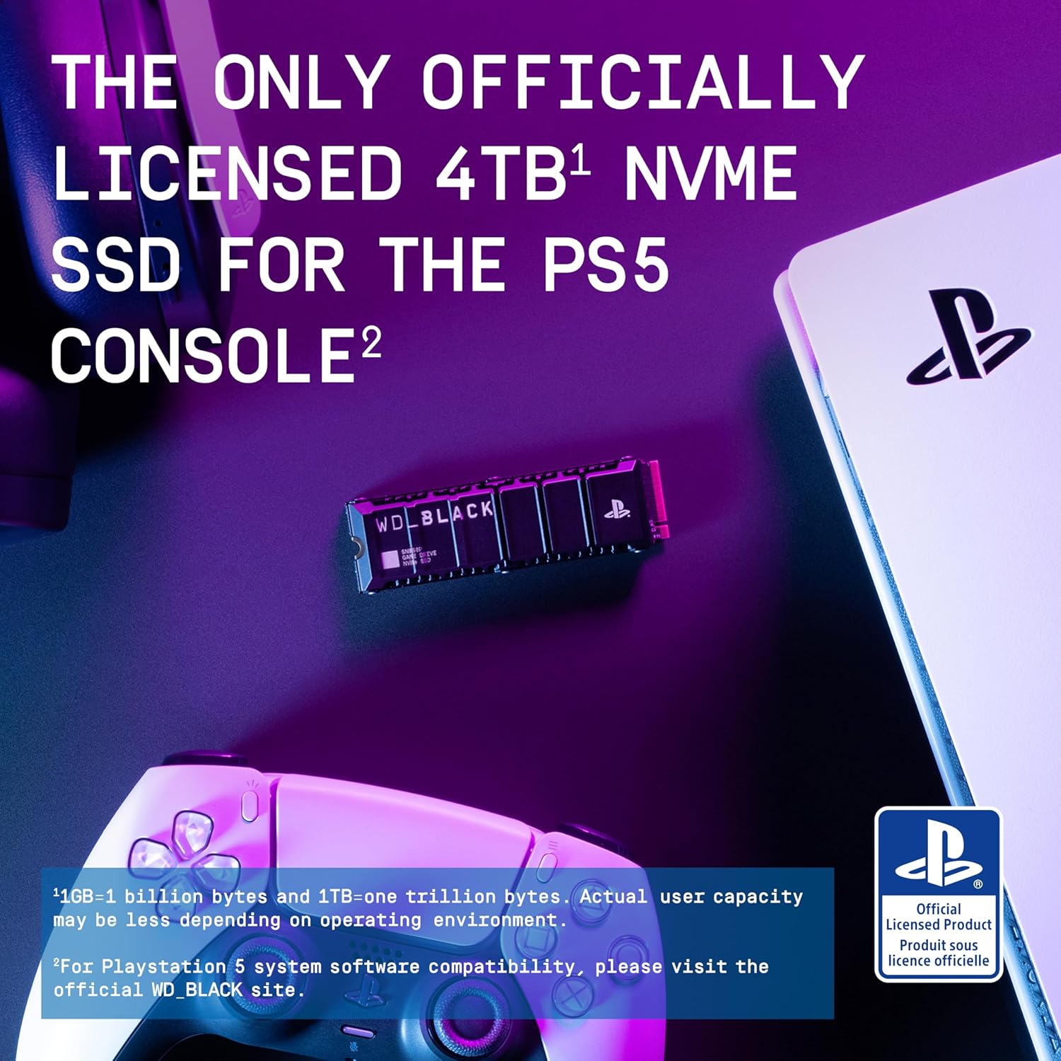 WD Black SN850P NVMe SSD PS5 2TB PCIe Gen 4 Upto 7300MBps Read Sony - Image 6