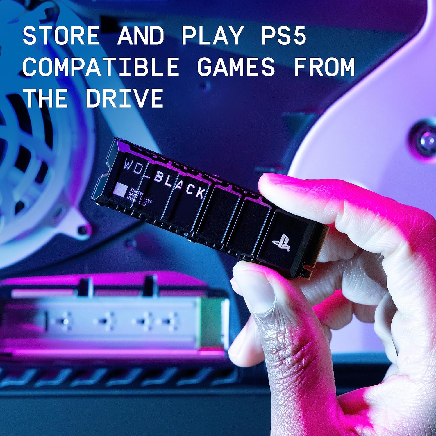 WD Black SN850P NVMe SSD PS5 2TB PCIe Gen 4 Upto 7300MBps Read Sony - Image 3