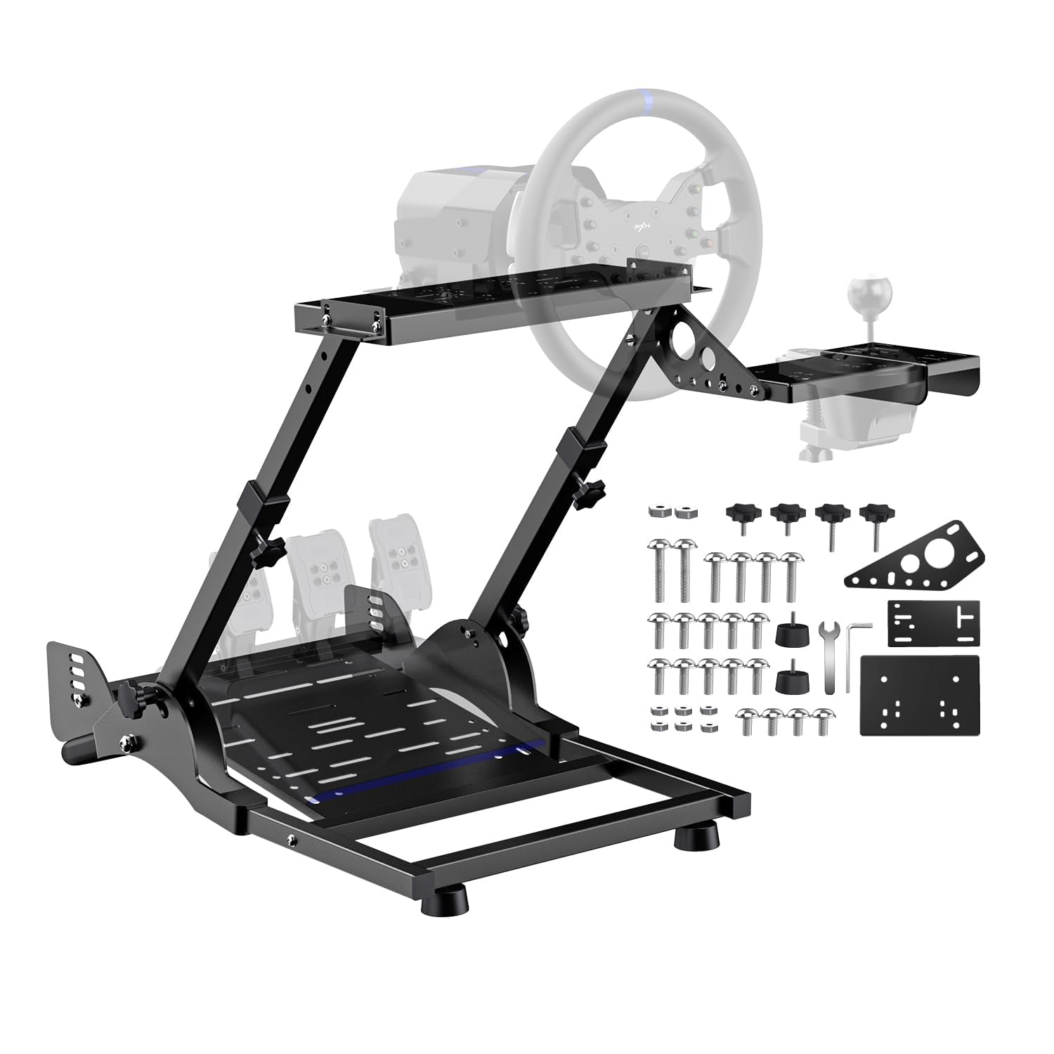PXN A10 Adjustable Gaming Steering Wheel Stand Shifter Mount Logitech MOZA - Image 3