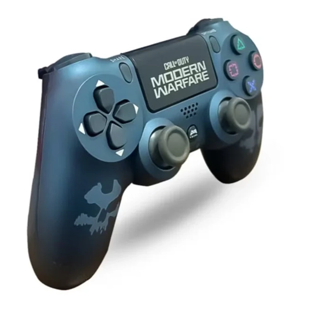 Playx COD Modern Warfare Themed Bluetooth Wireless PS4 Gaming Controller For PS4/PS4 Pro/PS4 Slim/PC/Smartphone, Dual Vibration, Turbo, Touchpad - Image 2