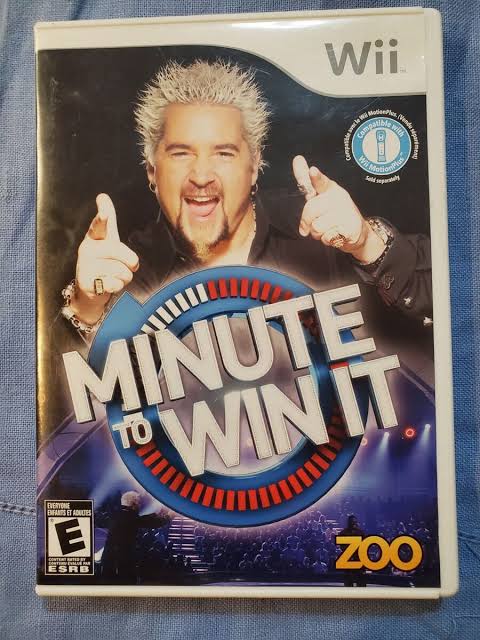 Minute To Win It Nintendo WII ( Preowned ) - Image 2