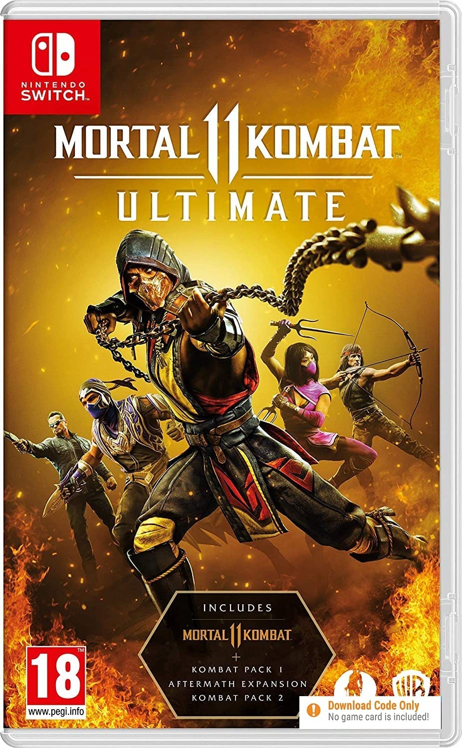 Mortal Kombat 11 Ultimate Edition Nintendo Switch ( Code In The Box ) Mortal Kombat 11 Ultimate Edition Nintendo Switch ( Code In The Box ) - Image 1