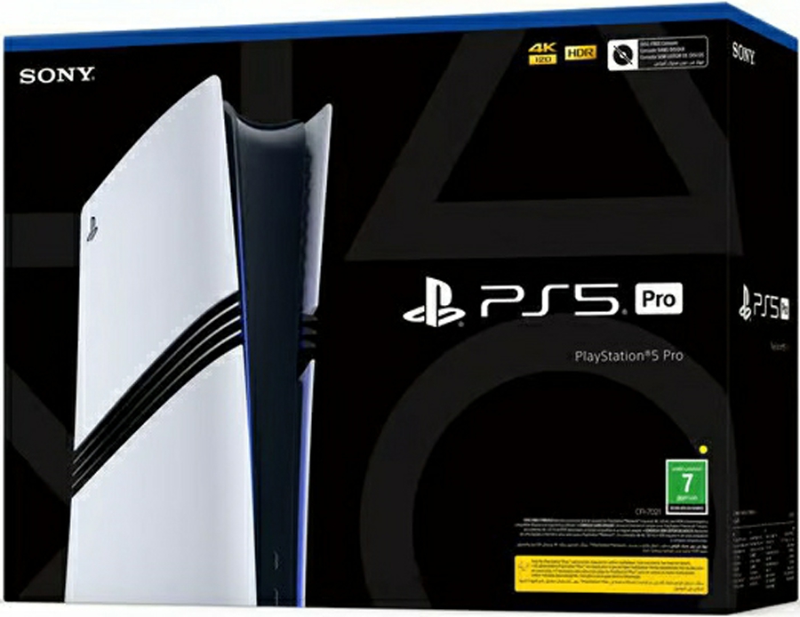 Sony PlayStation 5 Console 2TB Ps5 Pro White Imported - Image 1