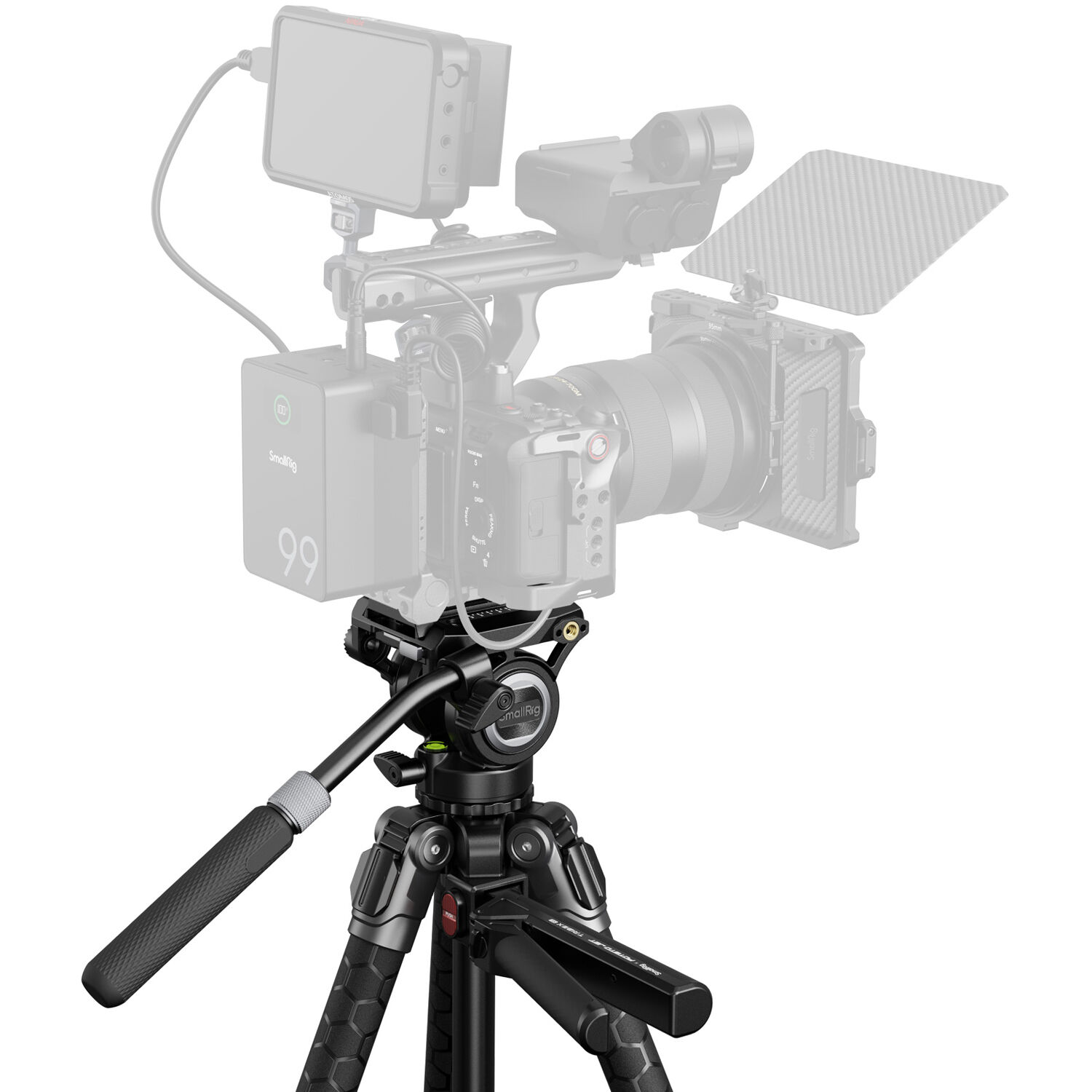 SmallRig Brand x Potato Jet TRIBEX SE Hydraulic Tripod 5305 - Image 5