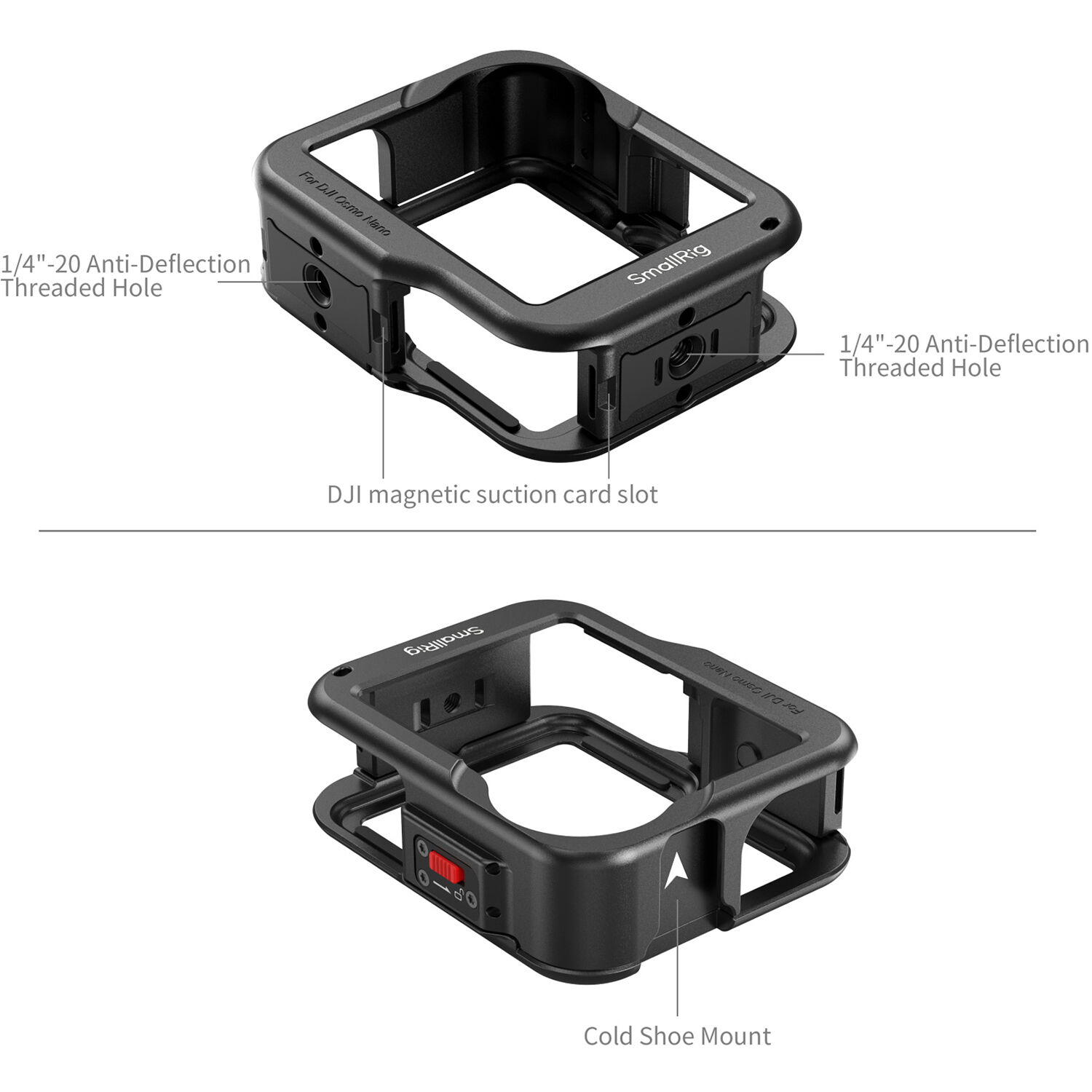 SmallRig Brand Full Cage for DJI Osmo Nano 5759 - Image 4