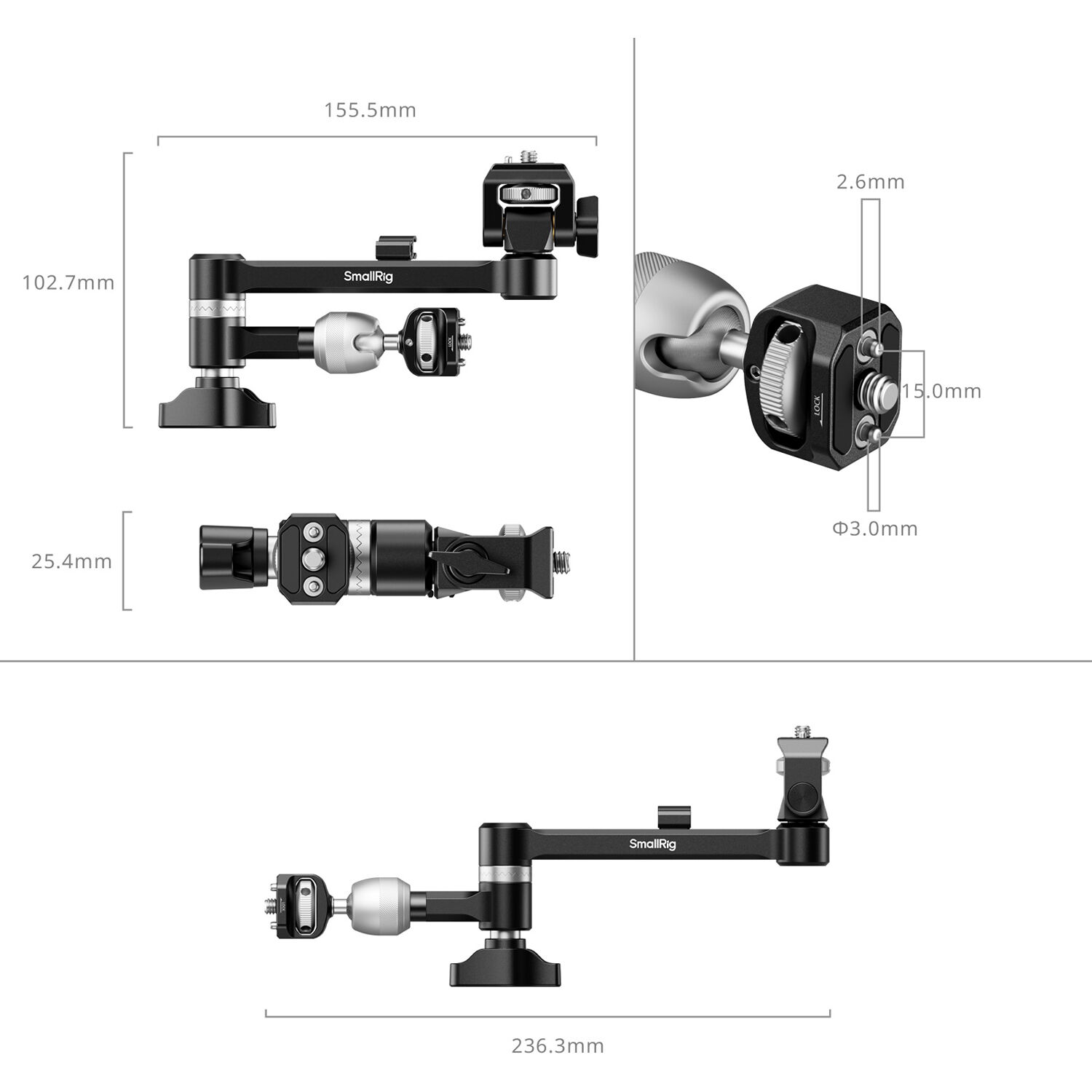 SmallRig Brand Magic Arm Support 5141 - Image 3