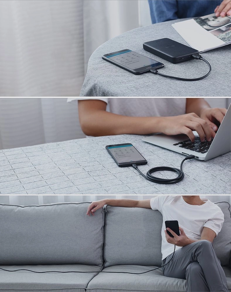 UGREEN US289 USB-A to Micro USB Cable 2A Max Black 2m-60138 - Image 11