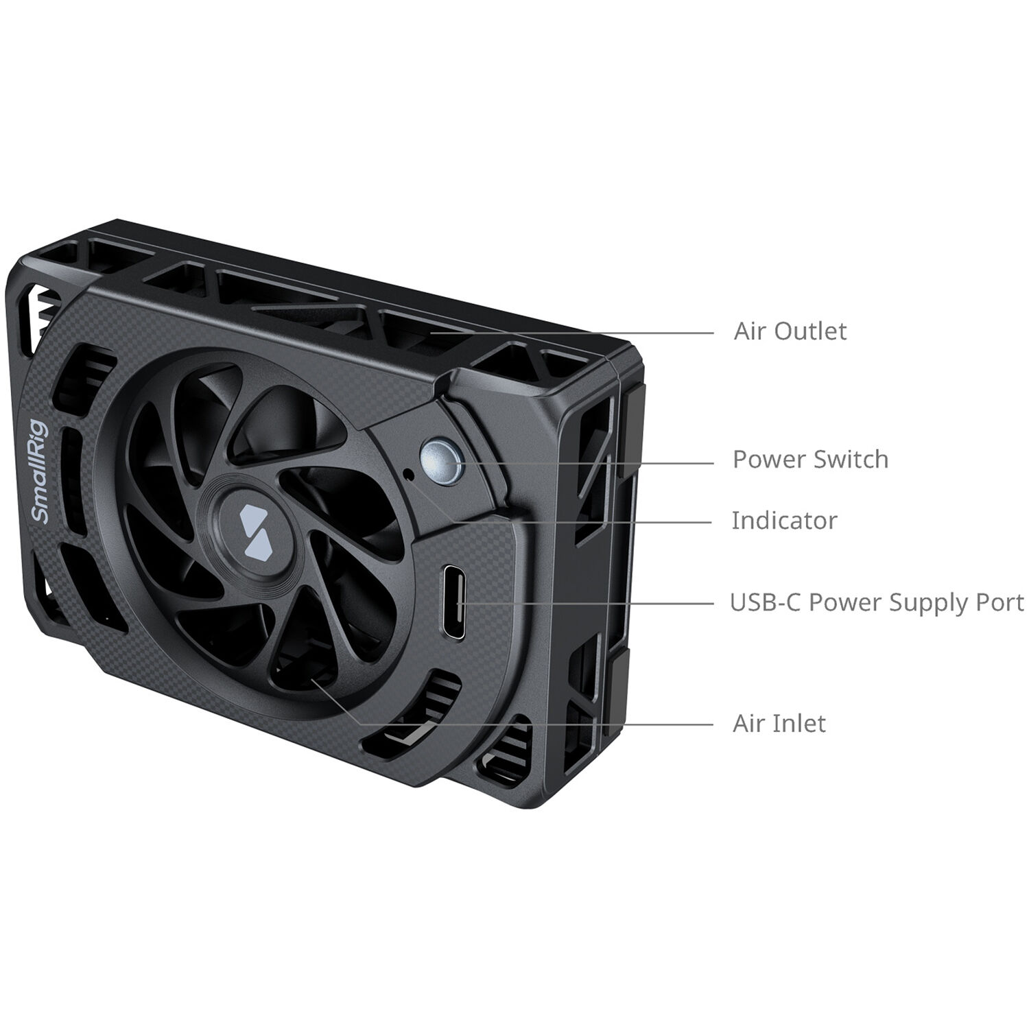 SmallRig Brand Cooling Fan for Sony Selected Cameras 5152 - Image 3