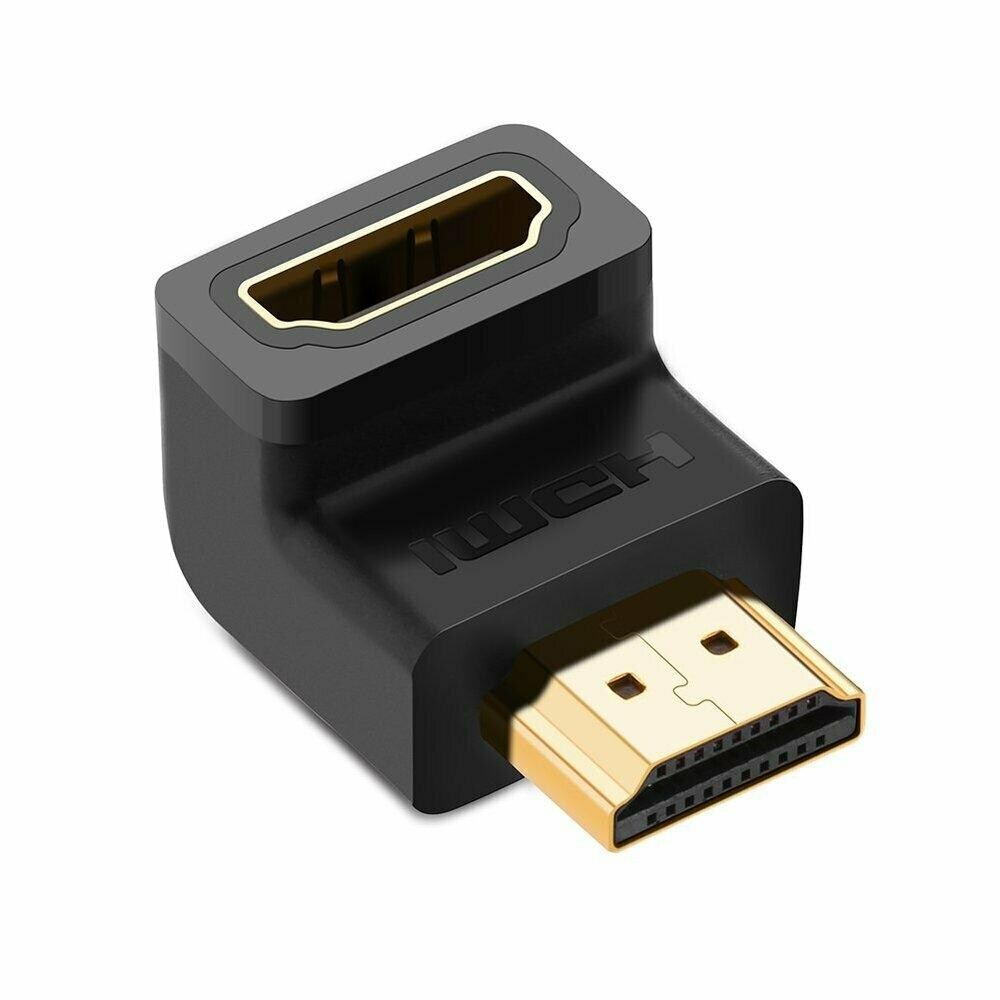 UGREEN HD112 HDMI 4K Adapter Male to Female Up-angled-20110 - Image 1