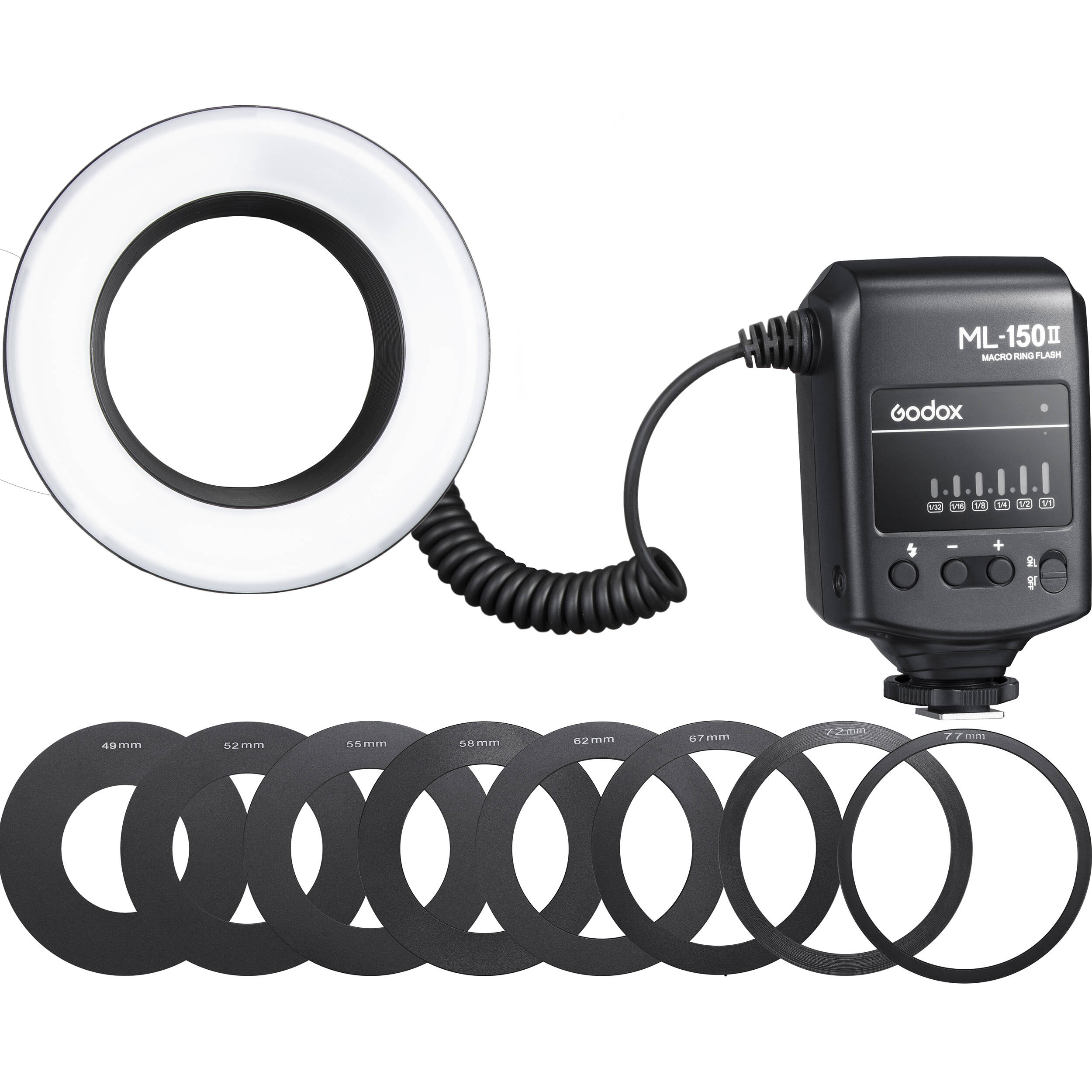 Godox Brand Photography Macro Ring Flash light ML150II - Image 1