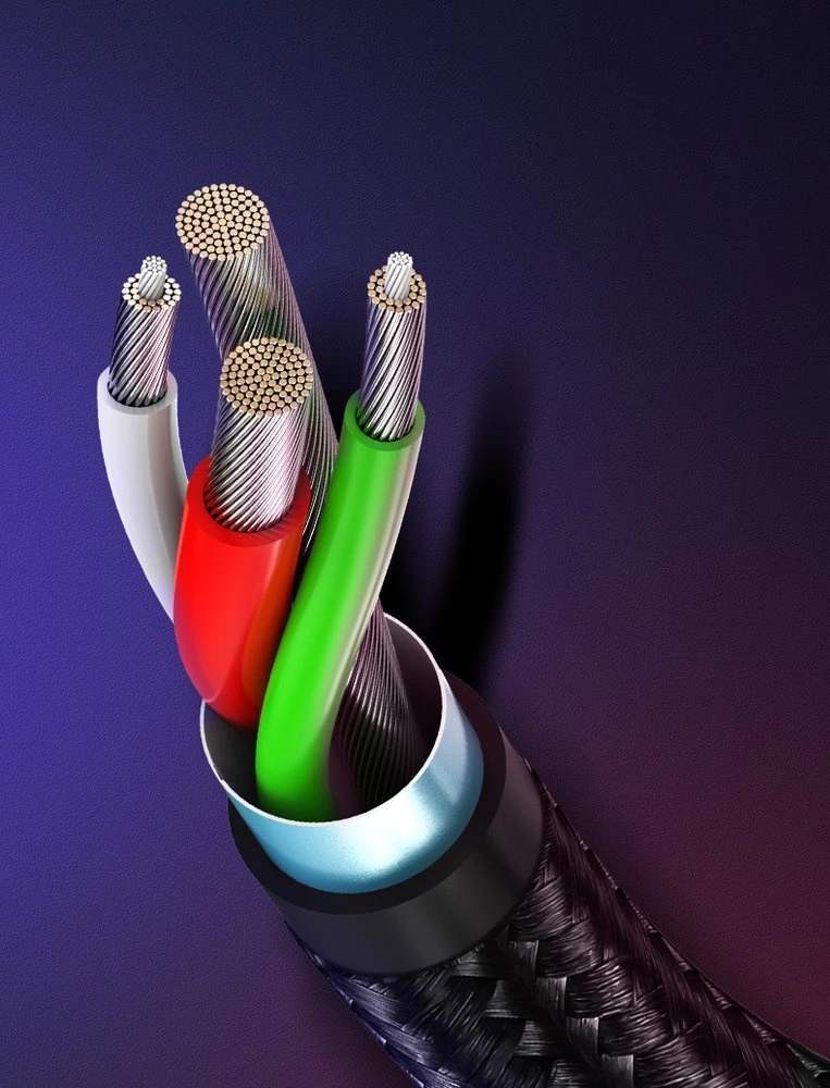 UGREEN US177 USB-A to Micro USB + USB Type-C Cable 1m (Black)-30875 - Image 6