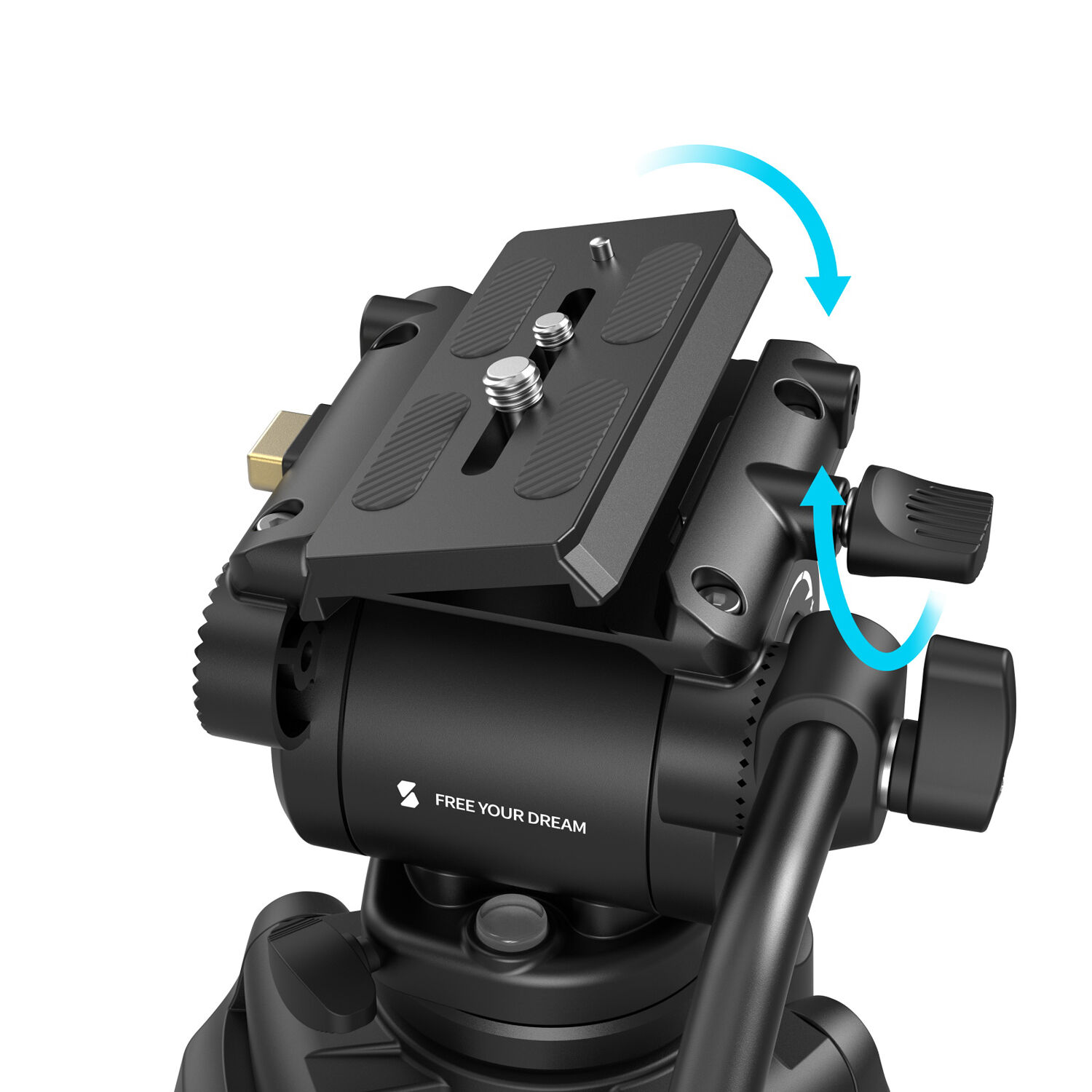 SmallRig Brand AD14 Heavy-Duty Carbon Fiber Tripod 5441 - Image 3