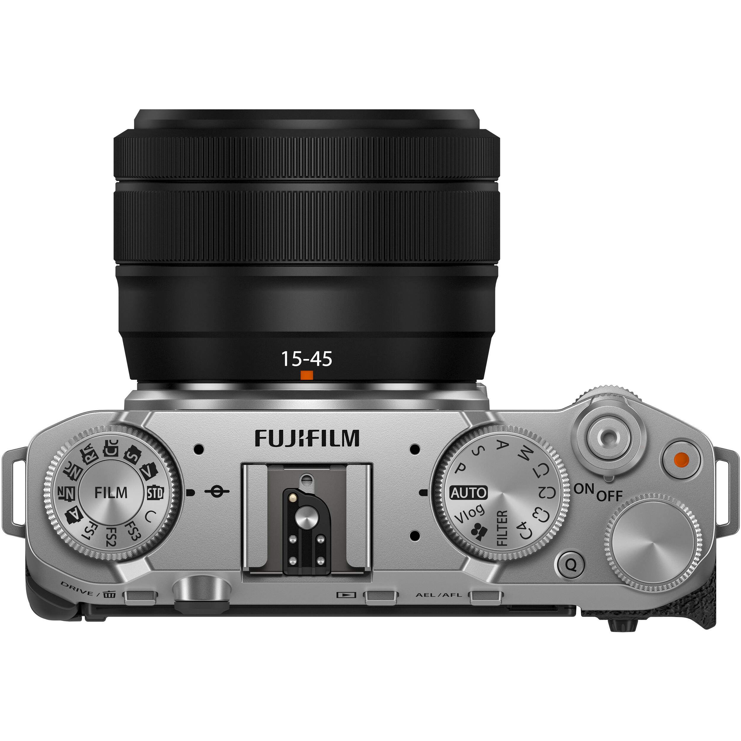 X-M5 With 15-45mm Kit Fujifilm Digital Camera-Silver - Image 3