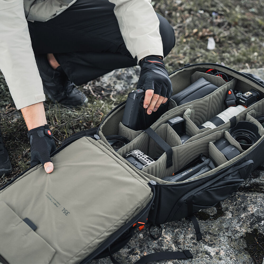 PGYTECH OnePro Focux Backpack 35L-Space Black-P-CB-197 - Image 6