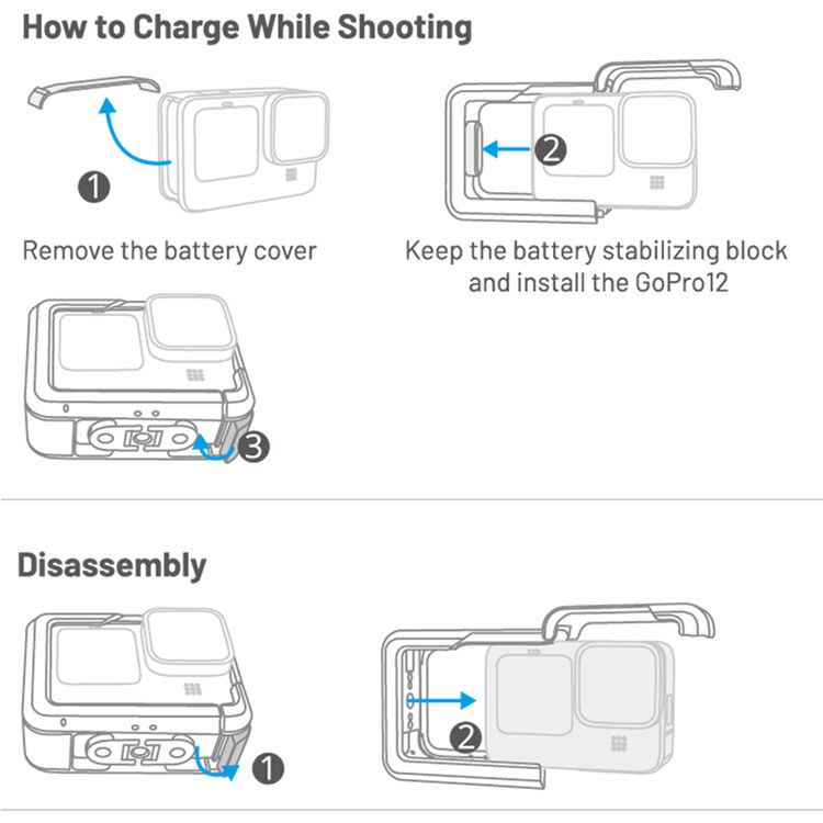 PGYTECH GoPro 12 Camera Cage P-46C-010 - Image 3