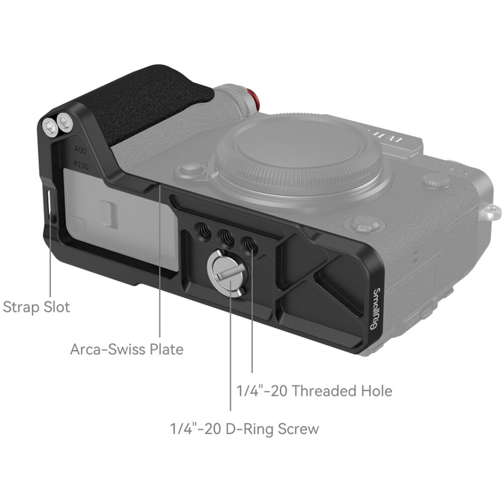 SmallRig Brand L-Shape Grip for FUJIFILM X-T5 (Black) 4260 - Image 4