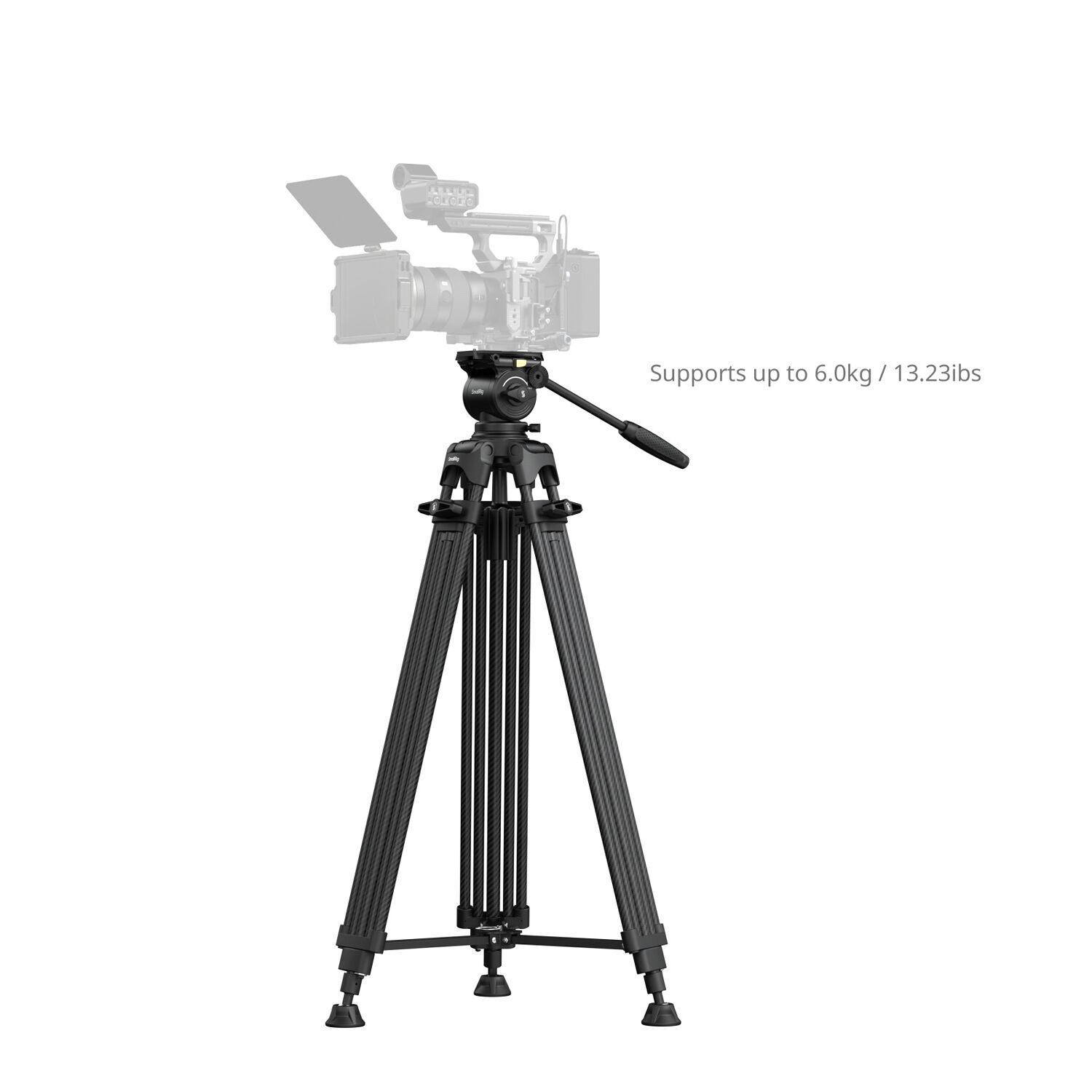 SmallRig Brand FSD14 FreeSpeed Heavy-Duty Carbon Fiber Tripod 5443 - Image 9