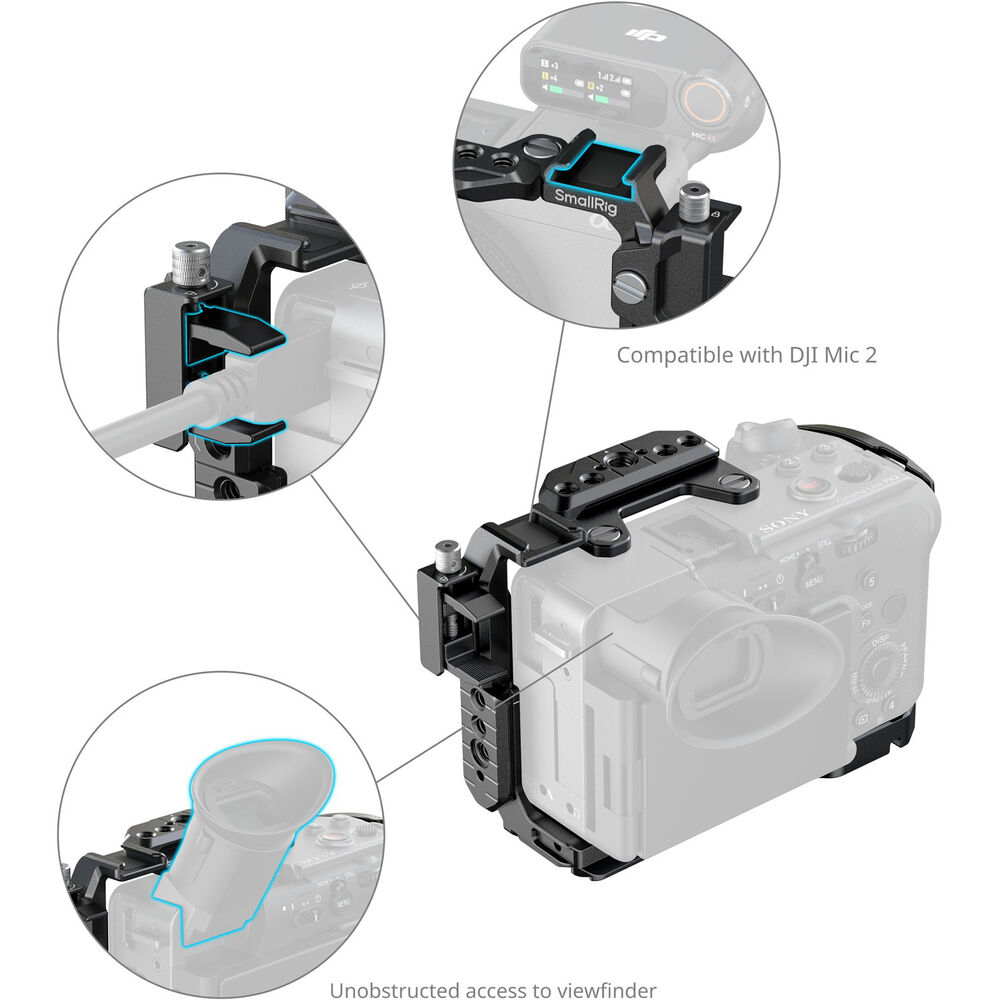 SmallRig Brand Cage Kit for Sony FX2 5589 - Image 5