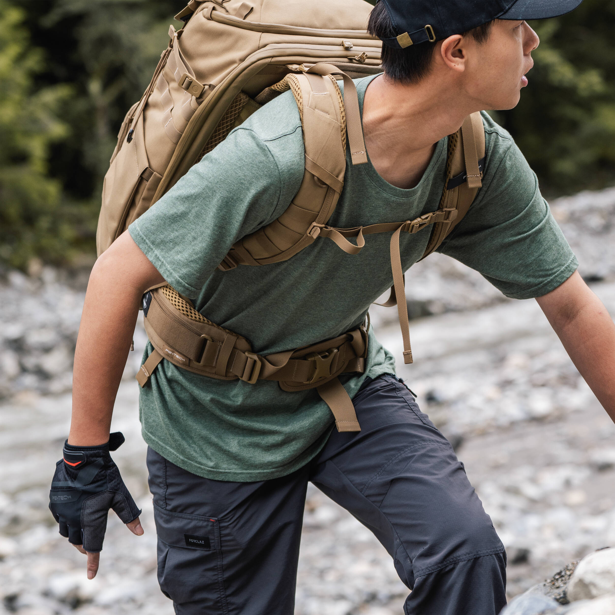 PGYTECH OneMo Photography Camera Accessory Waist Belt Coyote Brown P-CB-585 - Image 4