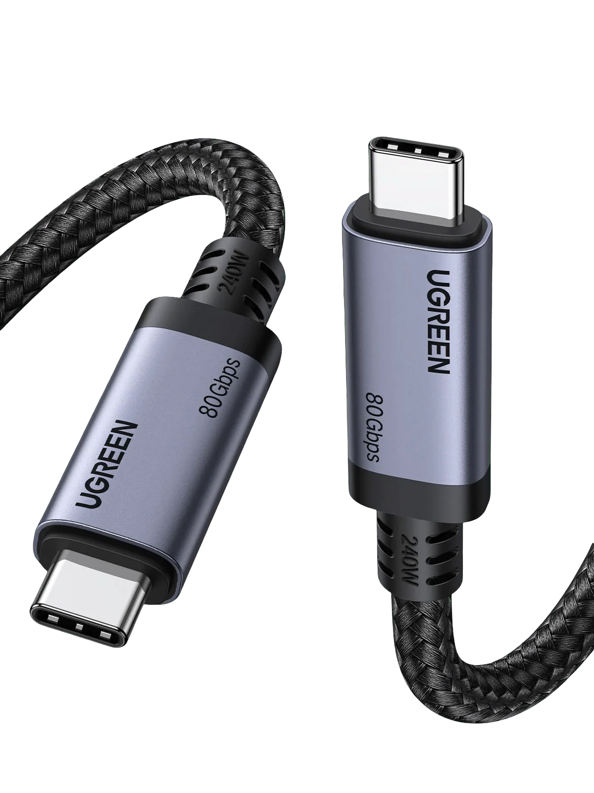 UGREEN L706 USB4 Cable 5A Max 1m-65383 - Image 1