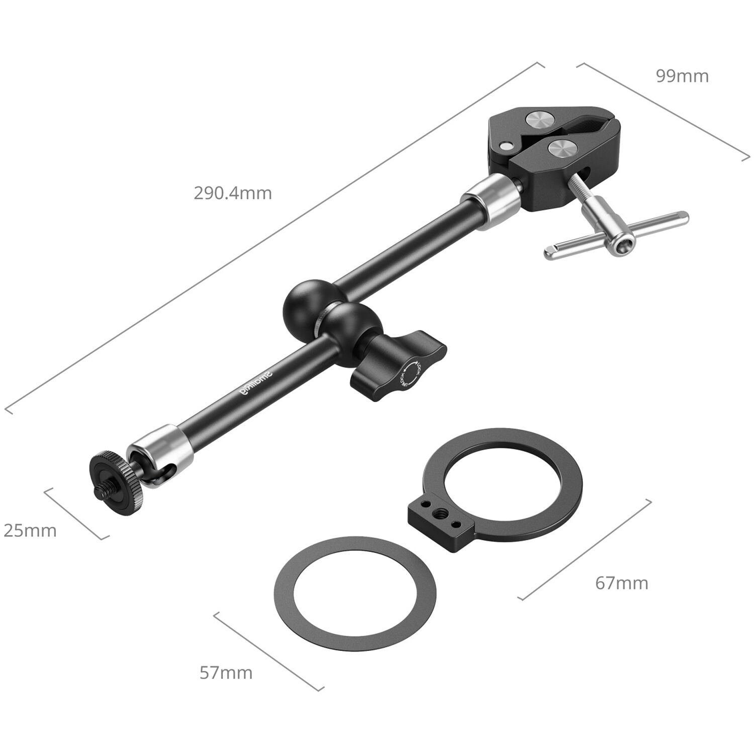 SmallRig Brand MagSafe-Compatible Crab-Shaped Clamp 5604 - Image 2