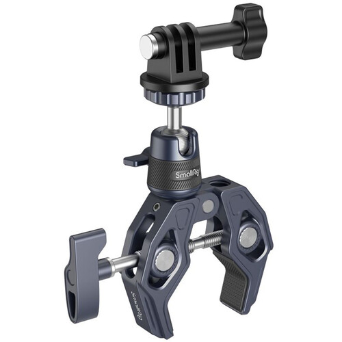SmallRig Brand Super Clamp with 360 Ball Head Mount for Action Cameras 4102B - Image 1