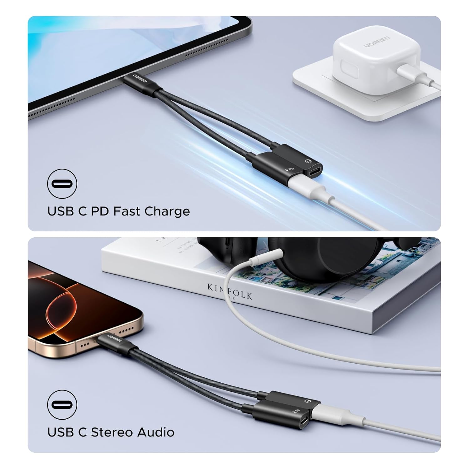 UGREEN CM821 2-in-1 AUDIO ADAPTER - Image 8