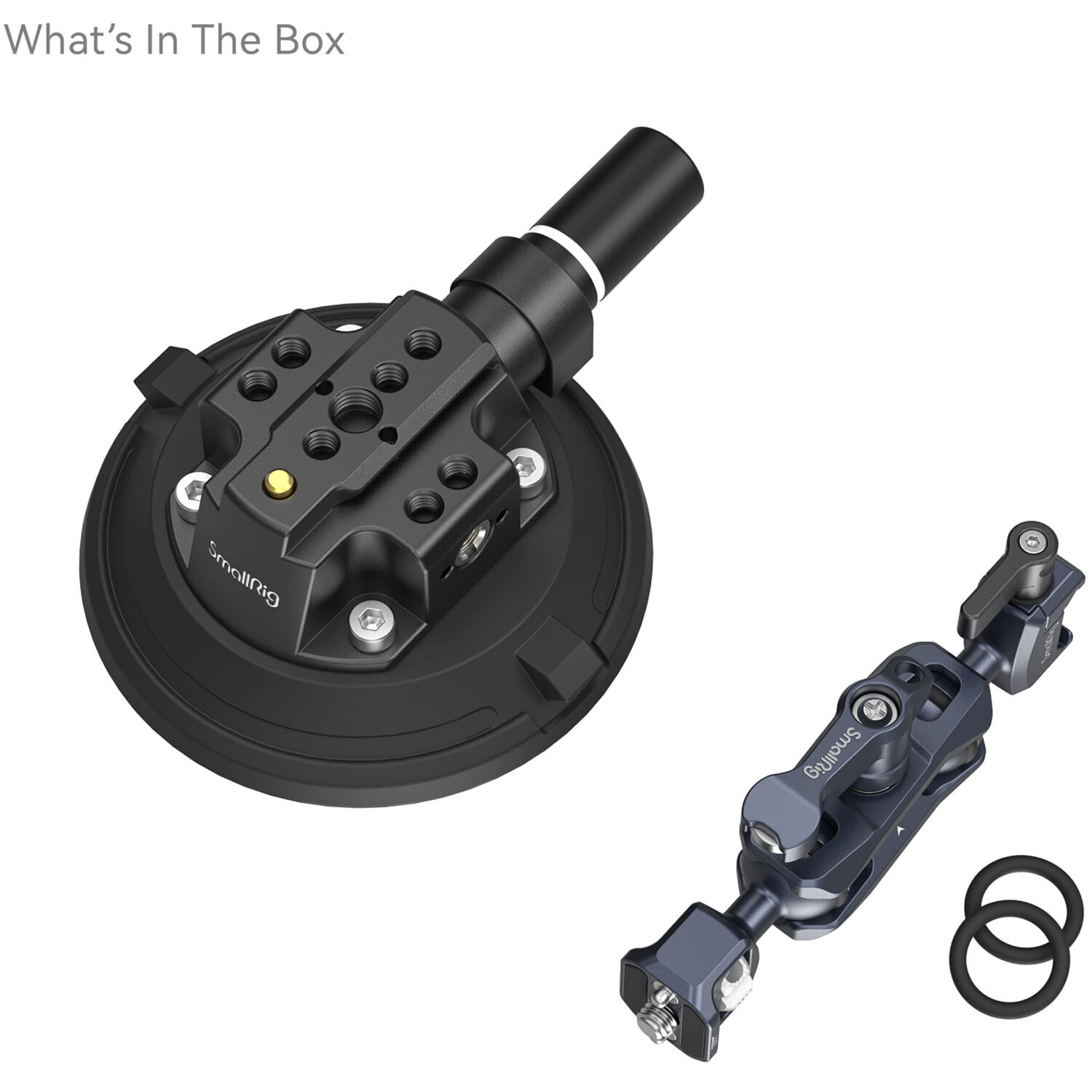 SmallRig Brand 4 inch Suction Cup Camera Mount Kit for Vehicle Shooting 4236B - Image 2