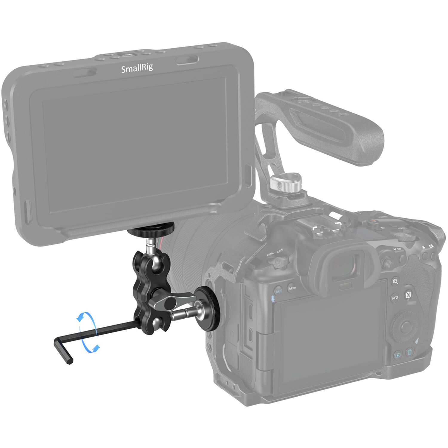 SmallRig Brand mini Magic Arm with Universal Ball Head 3238B - Image 6