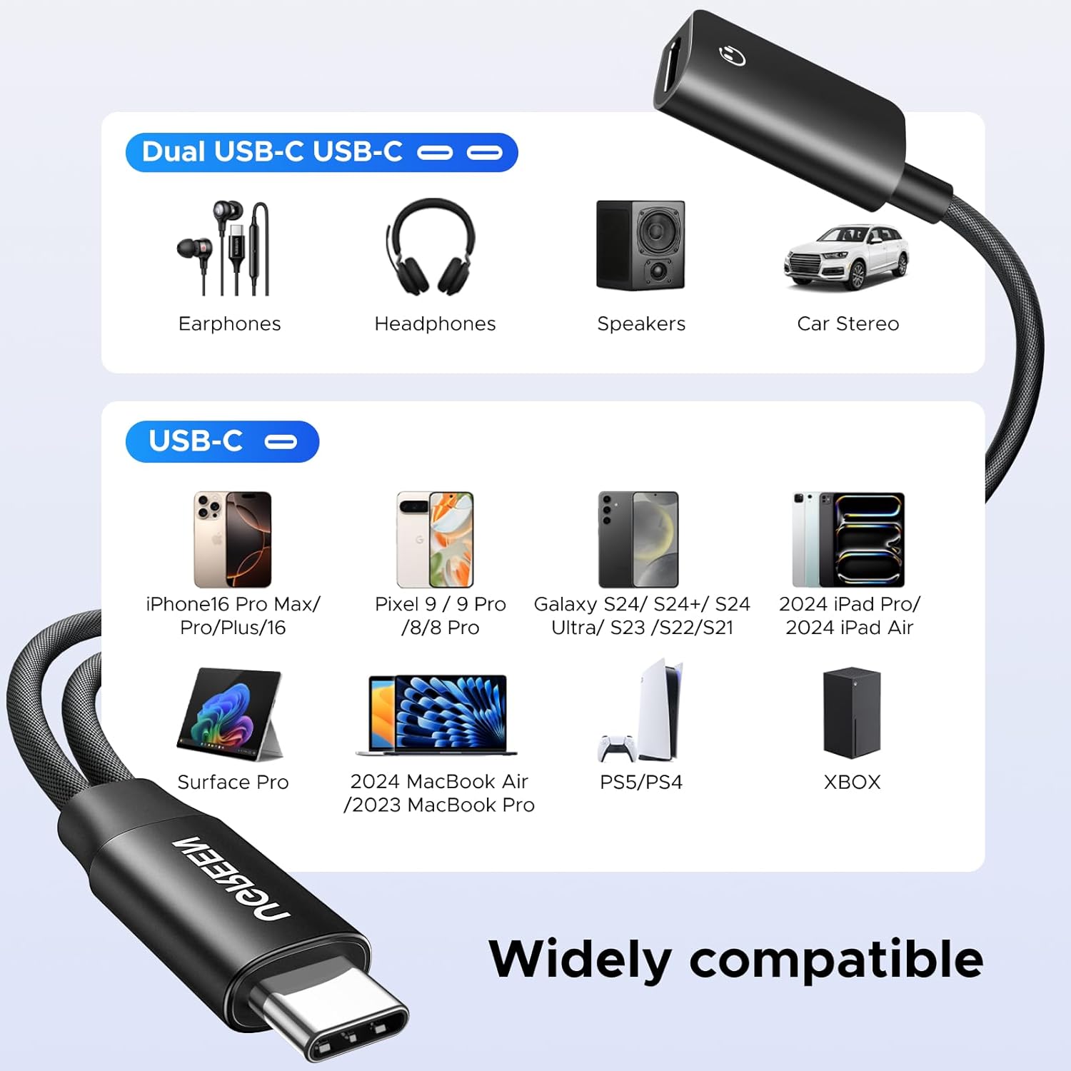 UGREEN CM821 2-in-1 AUDIO ADAPTER - Image 6