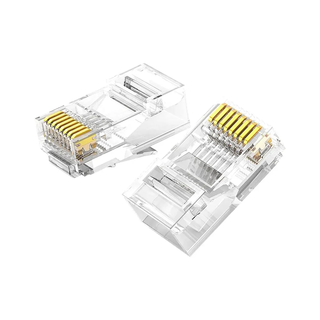 Ugreen NW120 Cat 6 Unshielded RJ45 Modular Plugs 100-Pack-60558 - Image 1