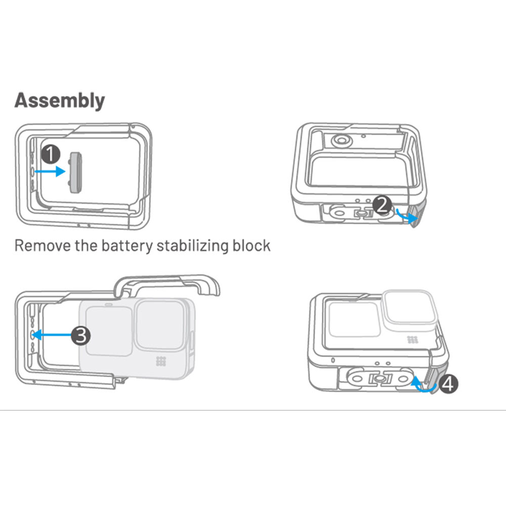 PGYTECH GoPro 12 Camera Cage P-46C-010 - Image 2