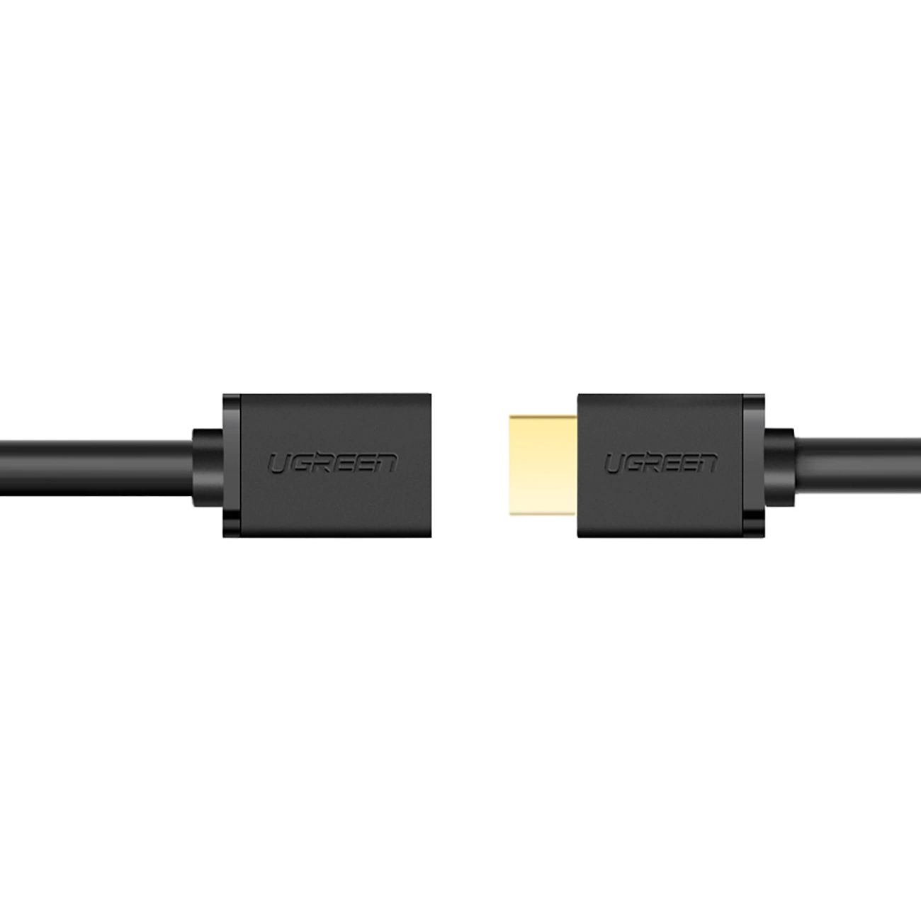 Ugreen HD107 HDMI 4K Cable Male to Female Black 1m-10141 - Image 3