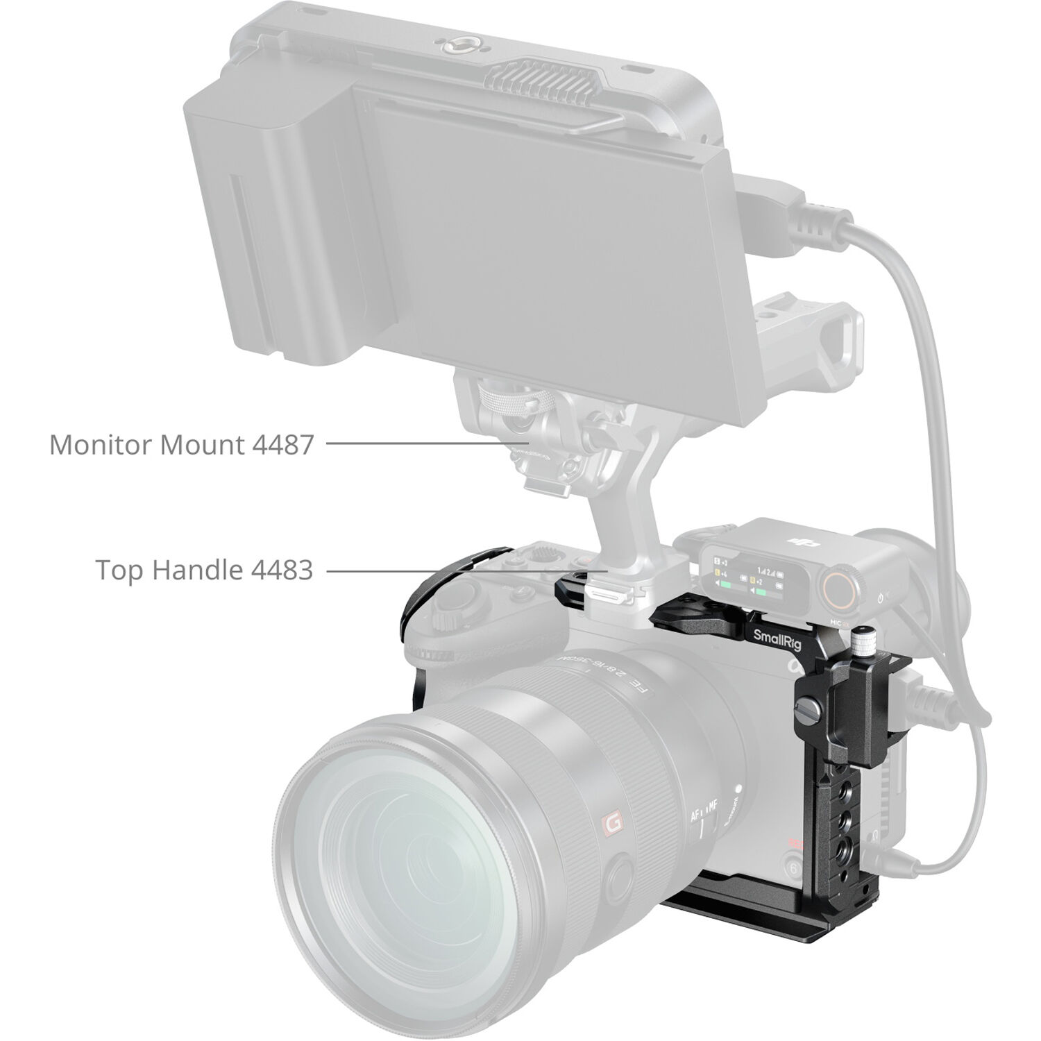 SmallRig Cage for Sony FX2 5587 SmallRig Cage for Sony FX2 5587 - Image 7