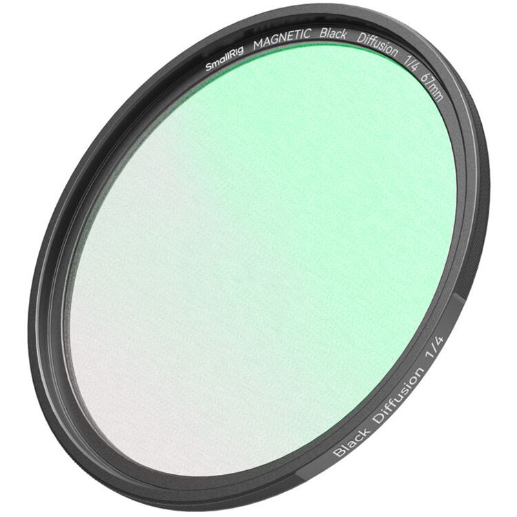 SmallRig Brand Attachable 1/4 Effect Black Mist Filter (67mm) 4583 - Image 1