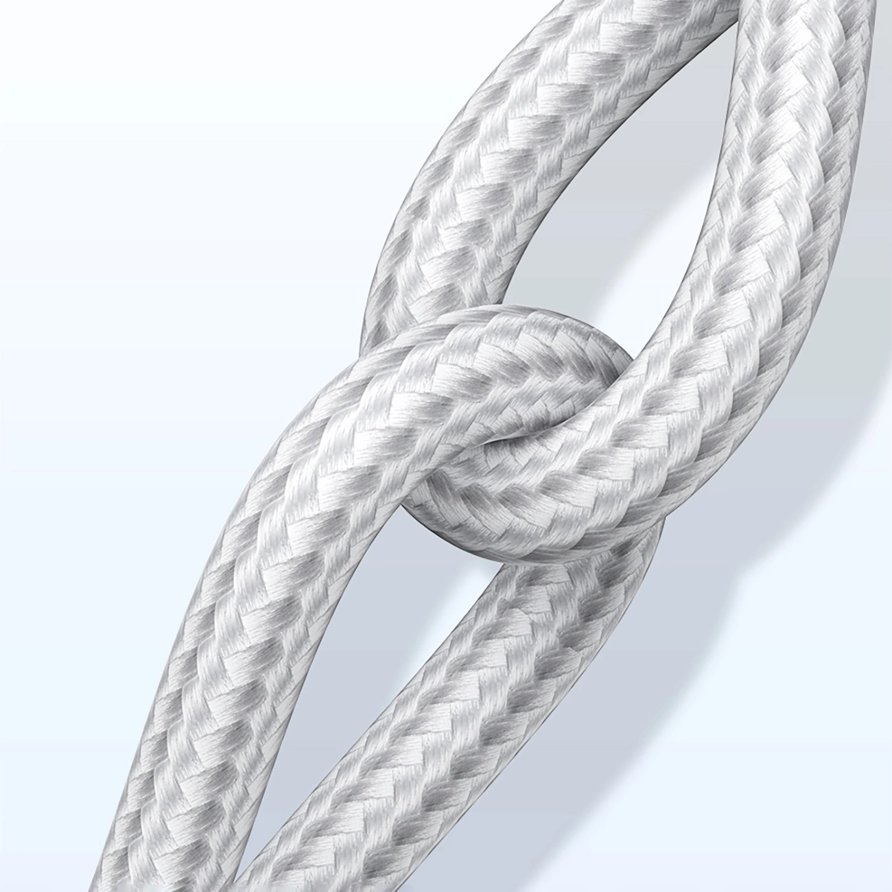 UGREEN US288 USB-A 2.0 to USB-C Cable Nickel Plating Aluminum Braid 1m (White)-60131 - Image 7