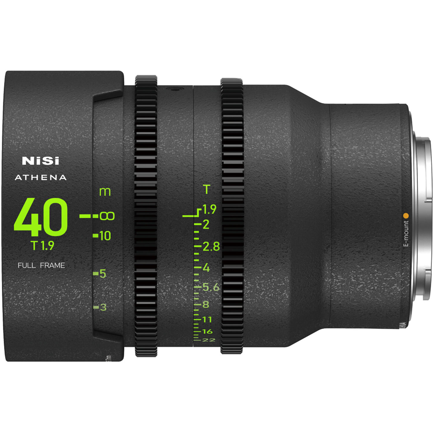 Nisi Brand Athena Cine Prime Lens 40 mm T1.9/1.9&nbsp;(E-Mount) - Image 1