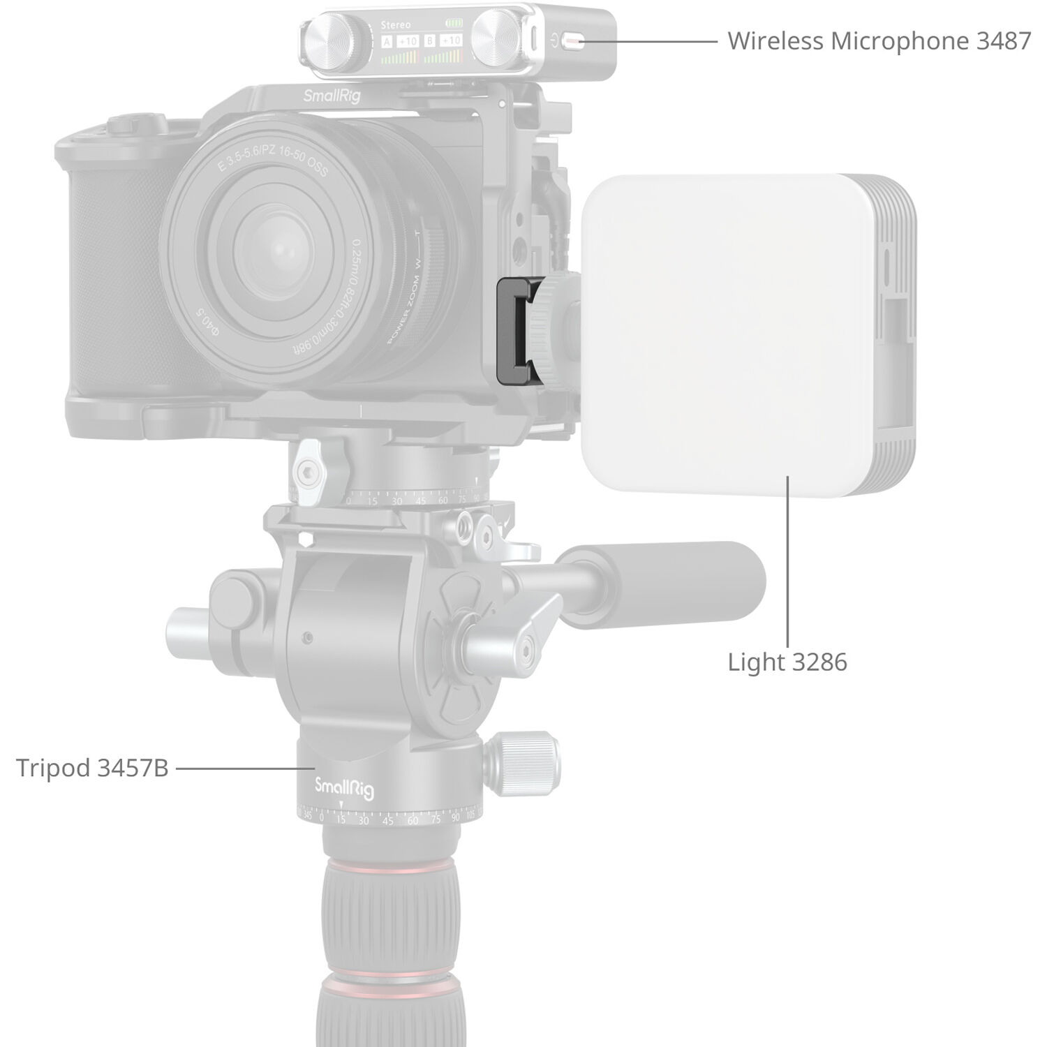 SmallRig Brand Anti-Twist Cold Shoe Mount Support (2pcs) 5032 - Image 7