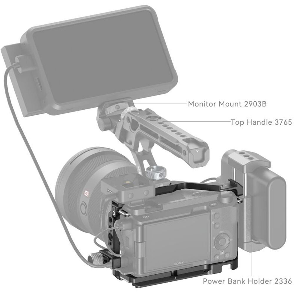 SmallRig Brand Cage Kit for Sony ZV-E1 4257 - Image 6