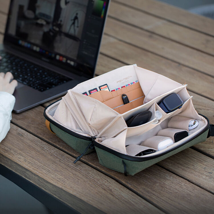 PGYTECH Mini Tech Pouch Moss Green P-CB-094 - Image 2