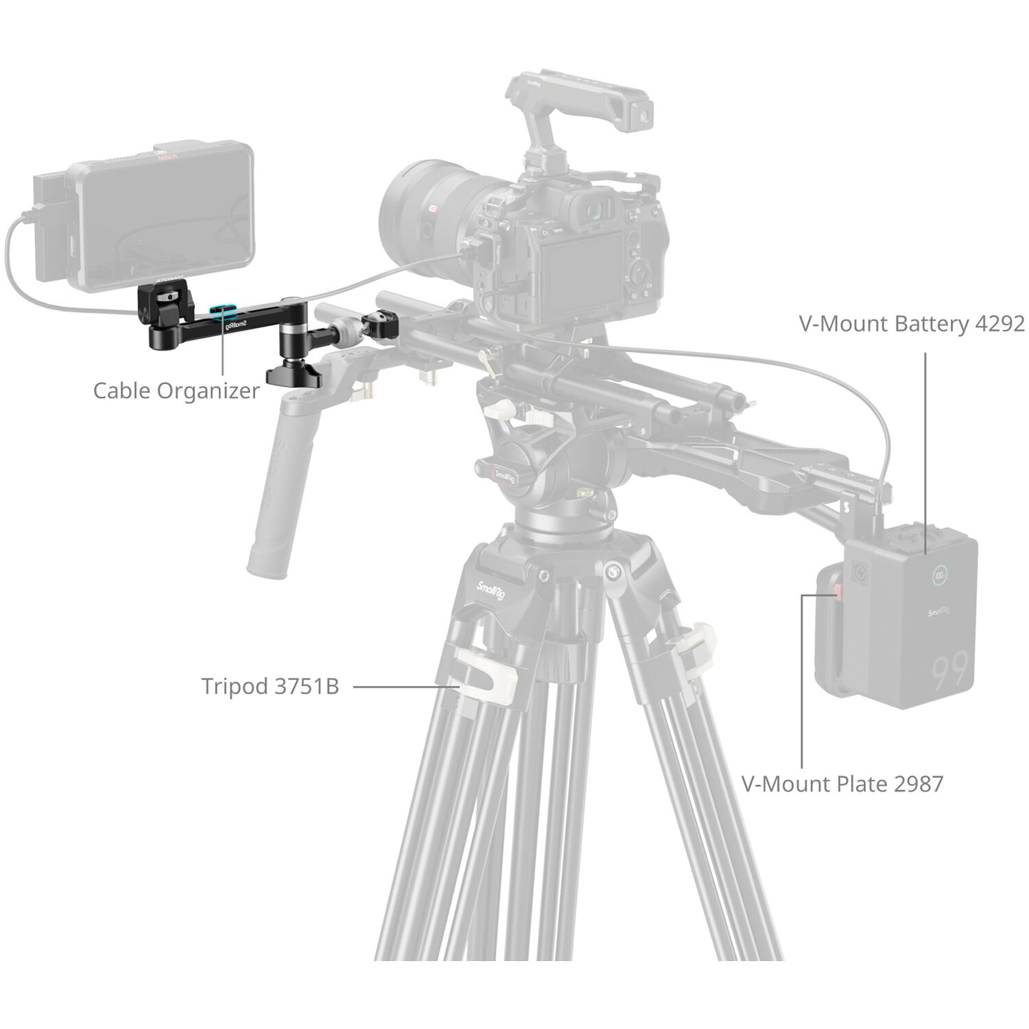 SmallRig Brand Magic Arm Support 5141 - Image 2