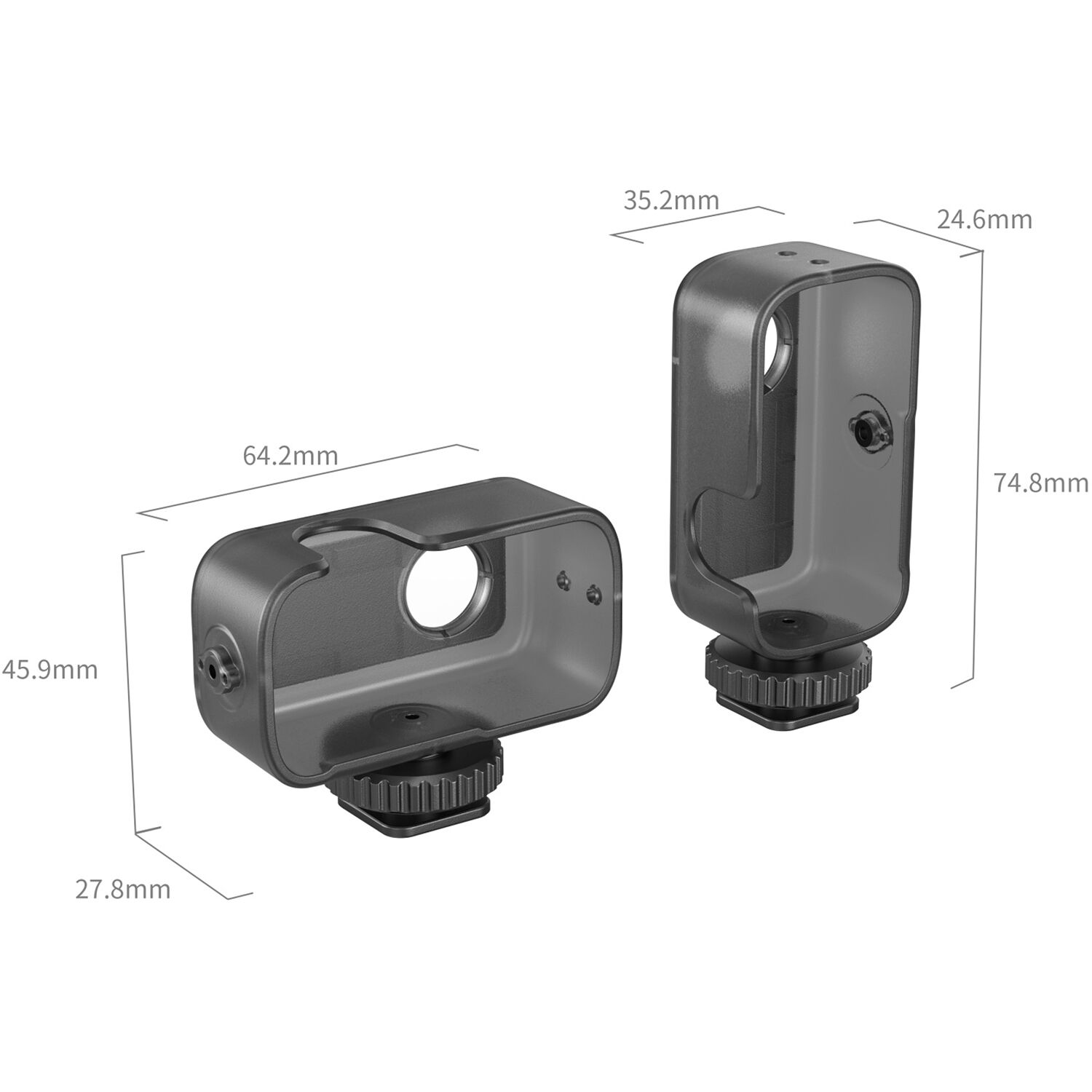 SmallRig Brand Cage with Cold Shoe Mount for DJI Osmo Nano 5758 - Image 2