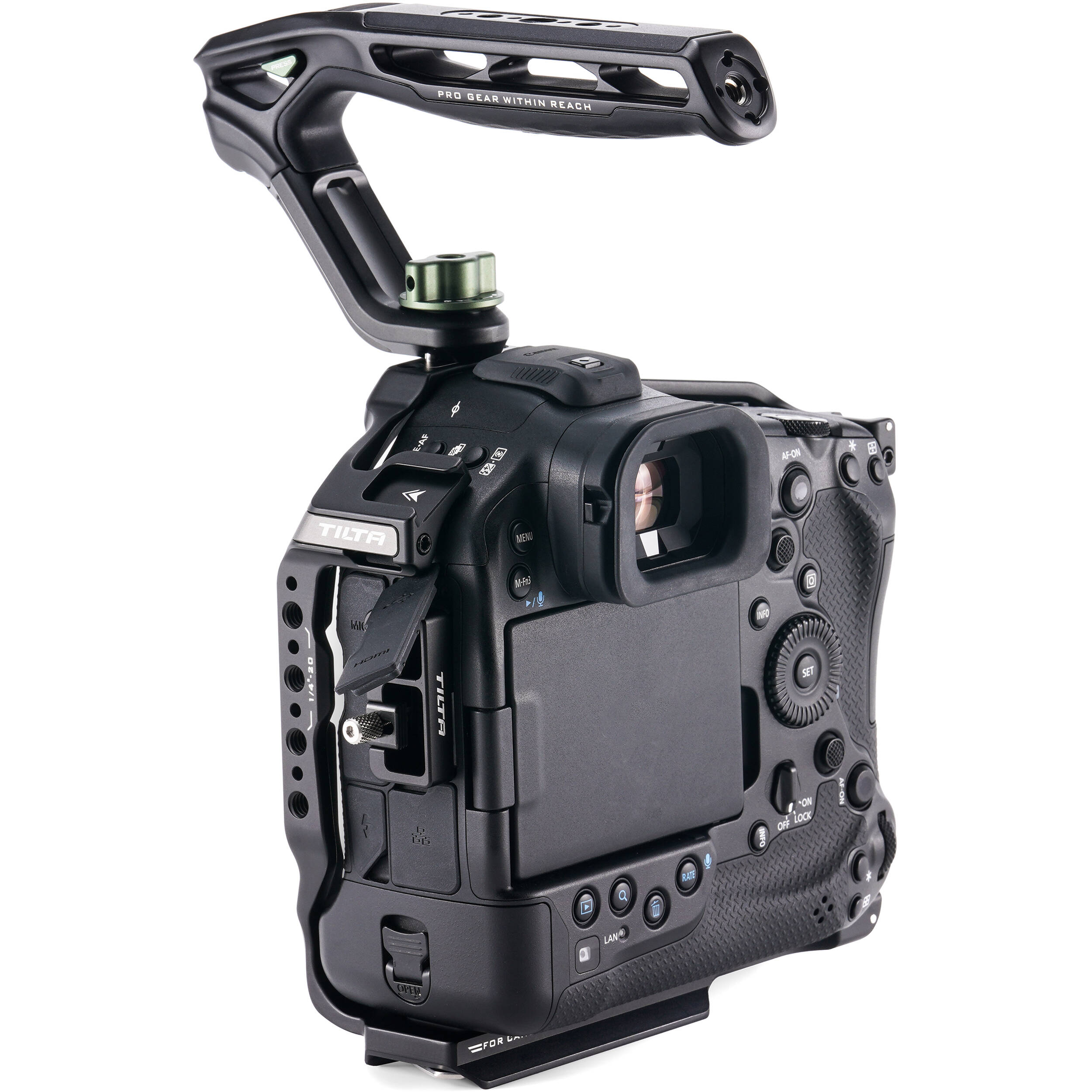 Tilta Brand Camera Cage for Canon R1 Base Kit - Black - Image 3