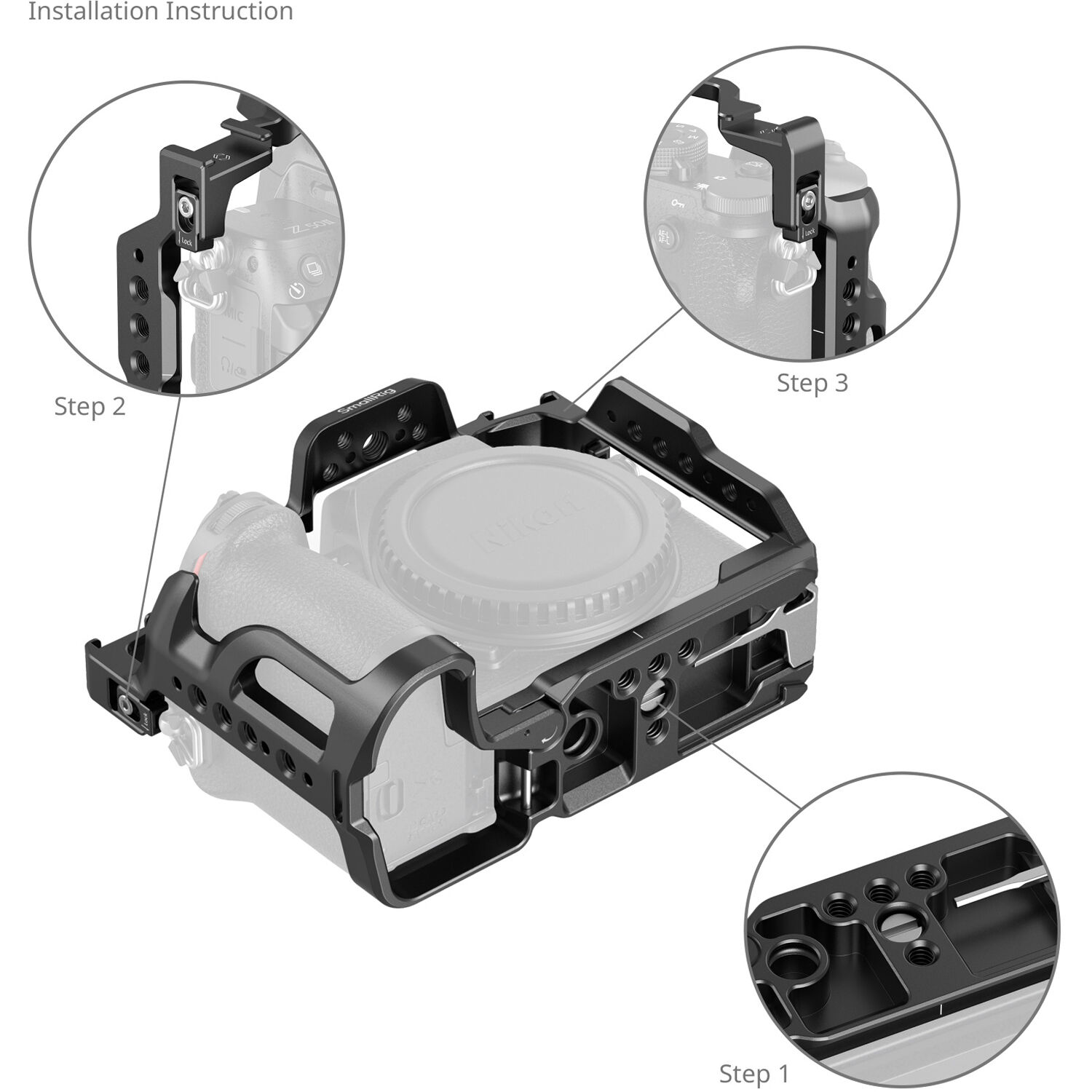 SmallRig Brand Cage for Nikon Z50 II 4980 - Image 4