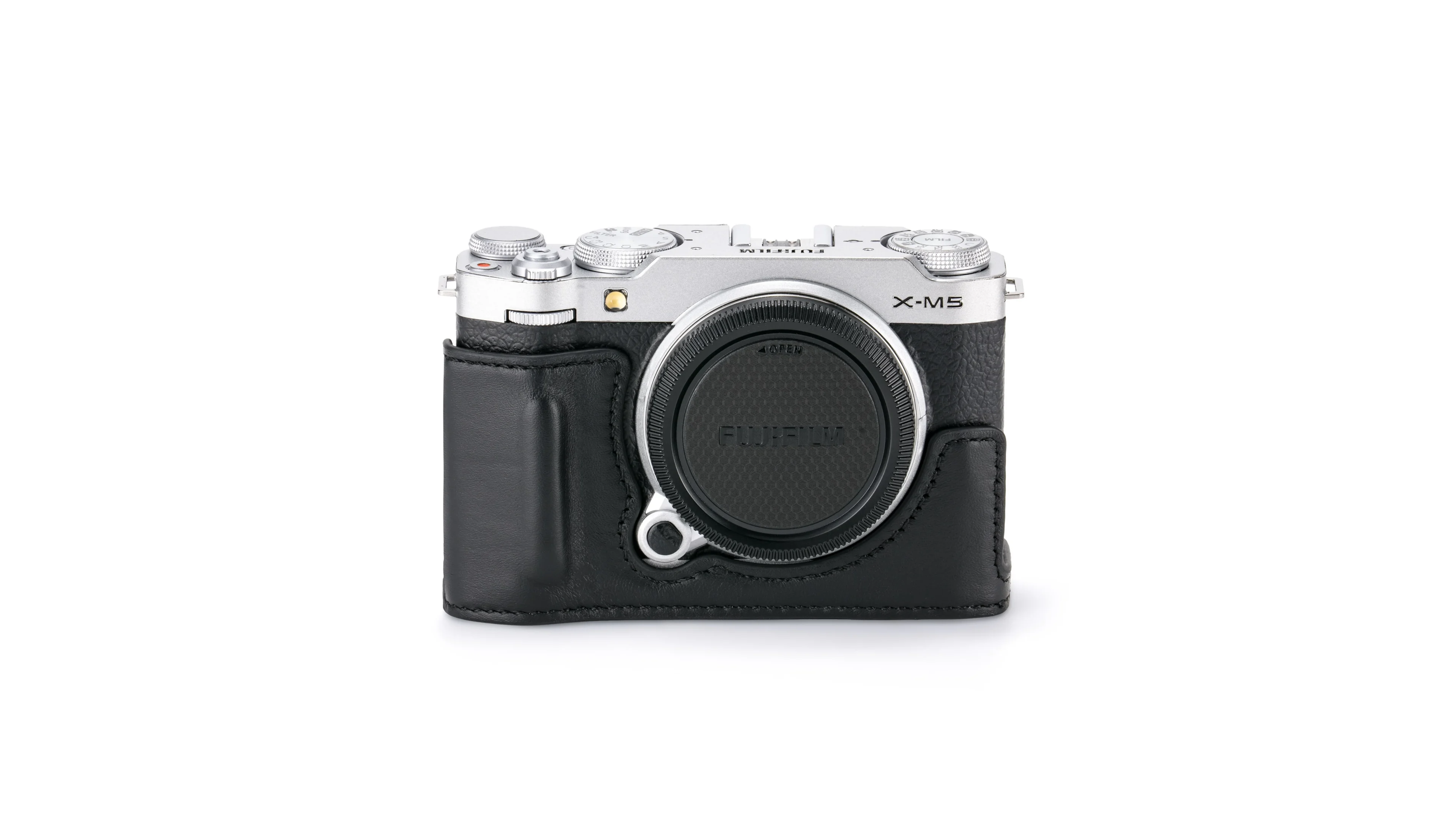 Tilta Brand Leather Camera Case for Fujifilm X-M5 - Black - Image 2