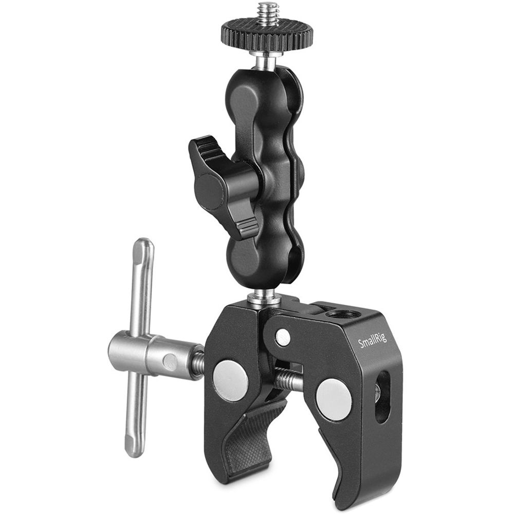 SmallRig Brand Crab-Shaped Super Clamp with Ballhead Magic Arm 2164 - Image 1