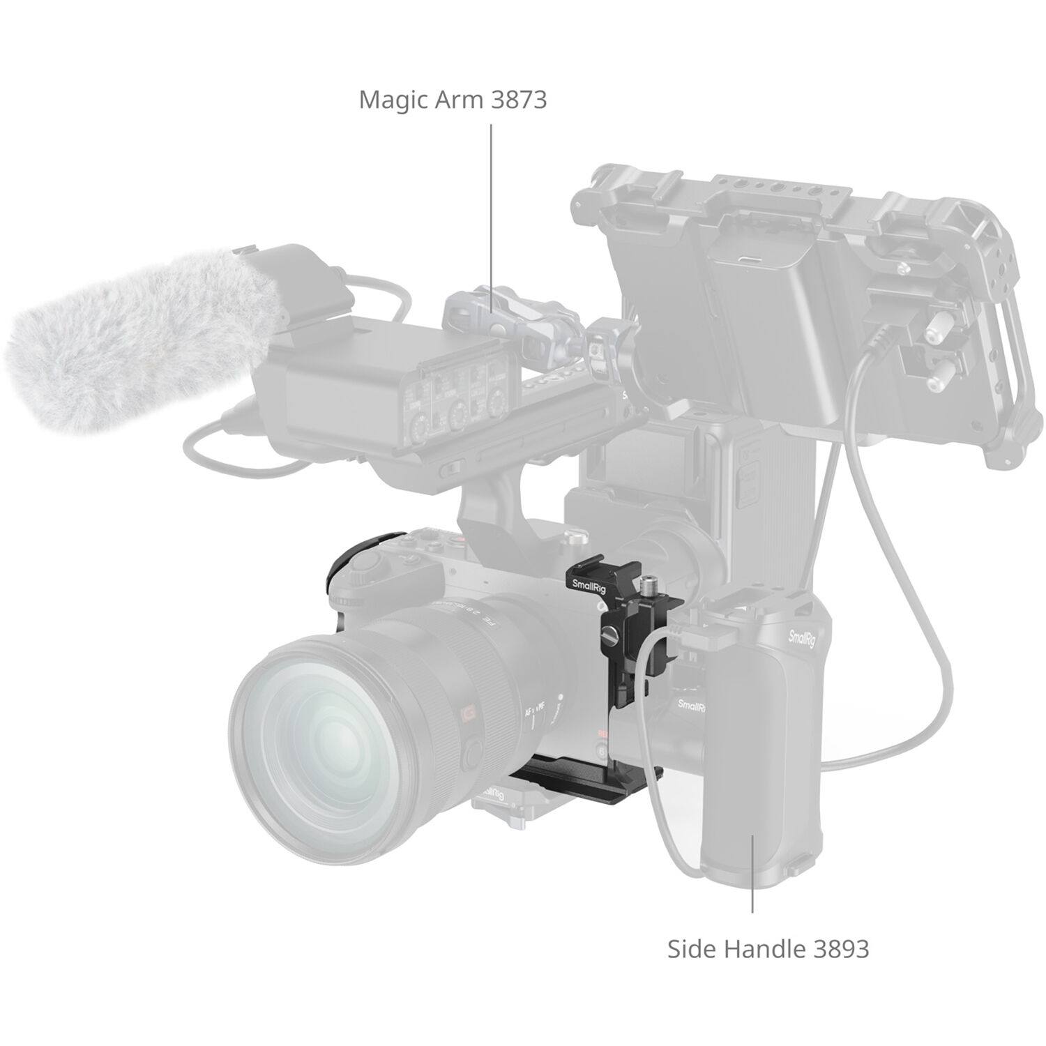 SmallRig Cage for Sony FX2 5587 SmallRig Cage for Sony FX2 5587 - Image 6