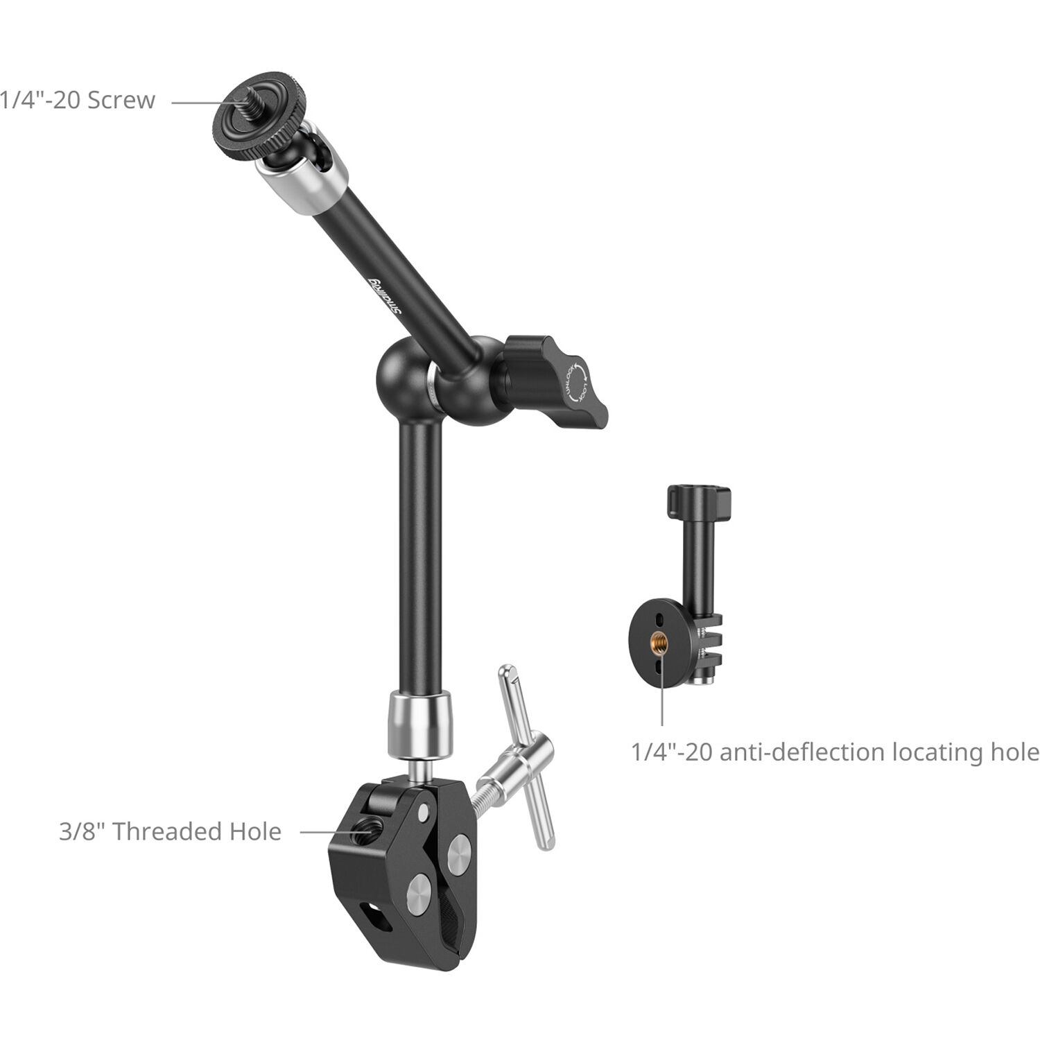 SmallRig Brand Crab-Shaped Clamp 5605 - Image 3