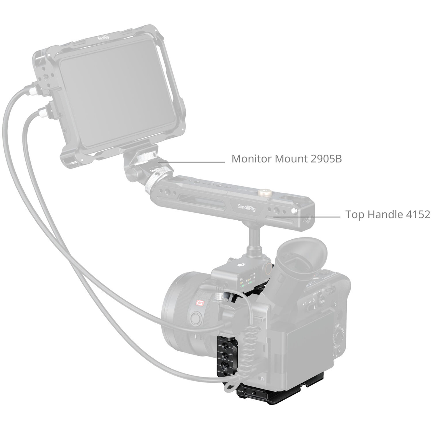 SmallRig Brand Half Cage for Sony FX2 5591 - Image 8