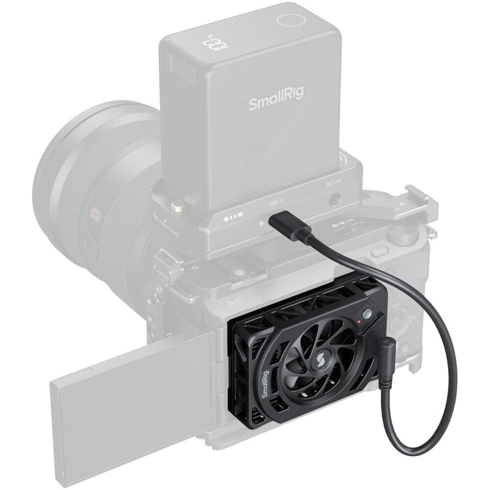 SmallRig Brand Cooling Fan for Sony Selected Cameras 5152 - Image 5